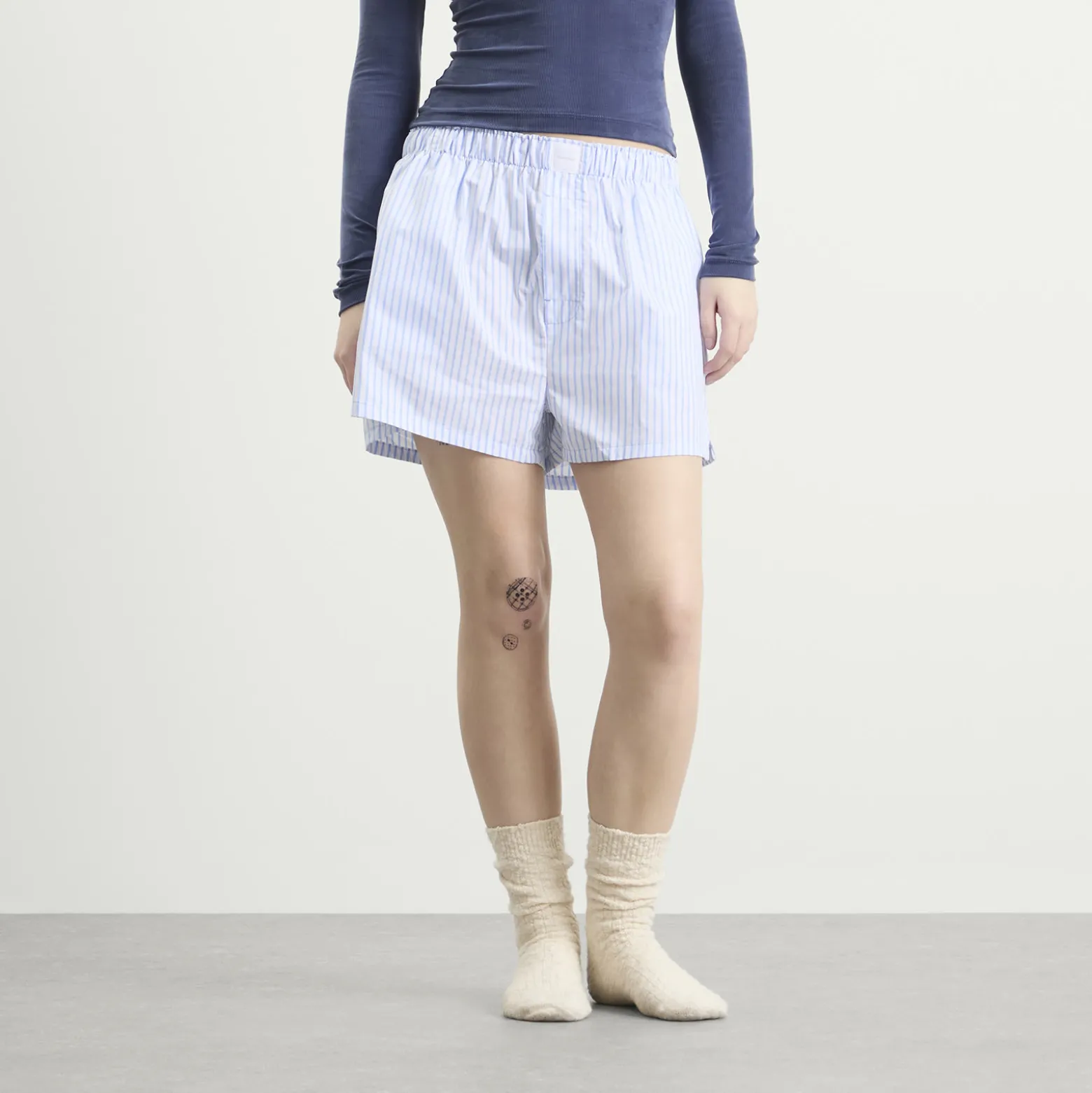 Calvin Klein Cotton Poplin Sleep Short