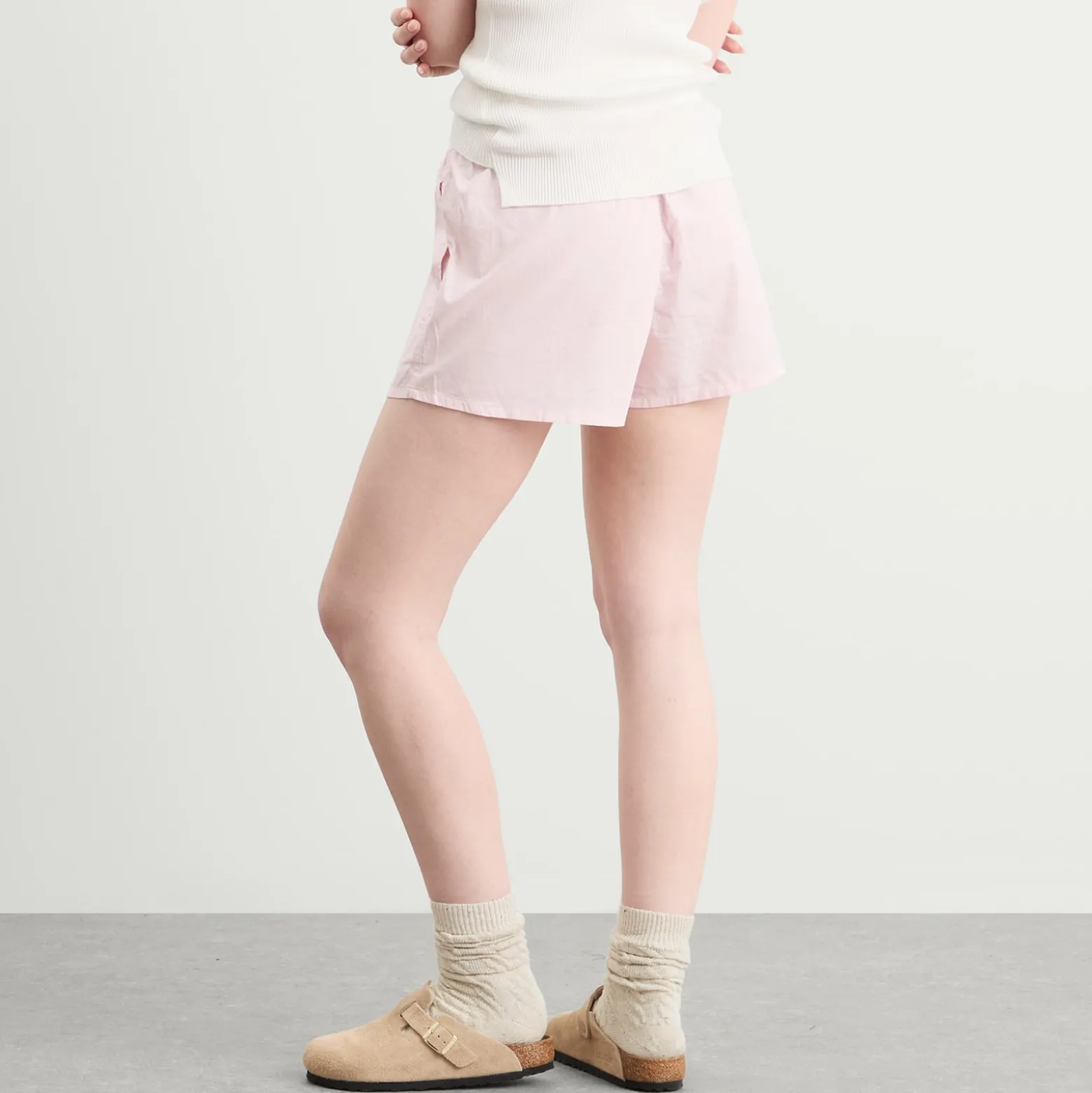 Calvin Klein Cotton Poplin Sleep Short