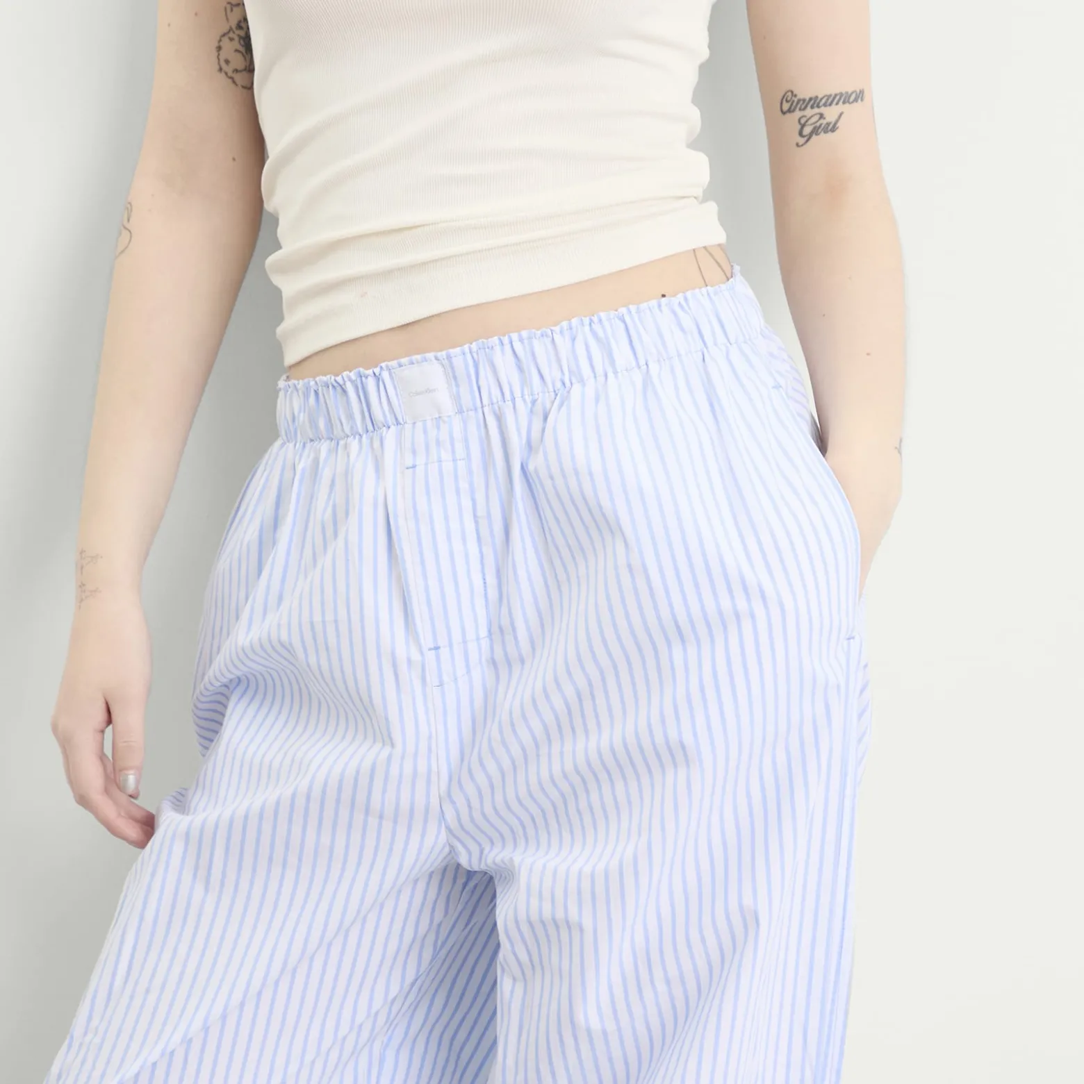 Calvin Klein Cotton Poplin Sleep Pant