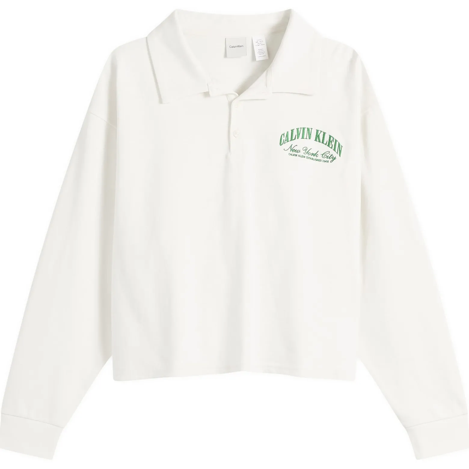 Calvin Klein Logo Cotton Jersey Polo