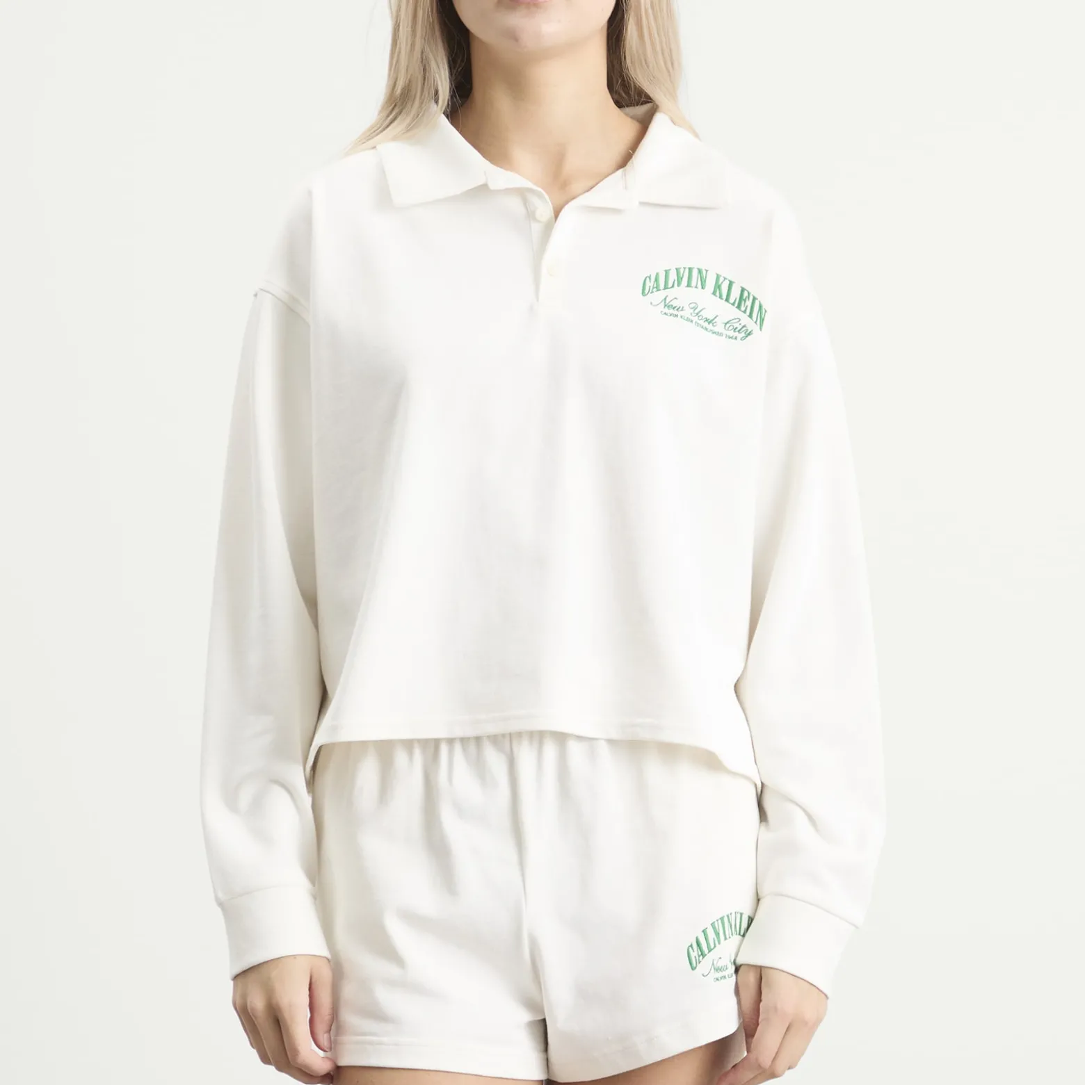 Calvin Klein Logo Cotton Jersey Polo