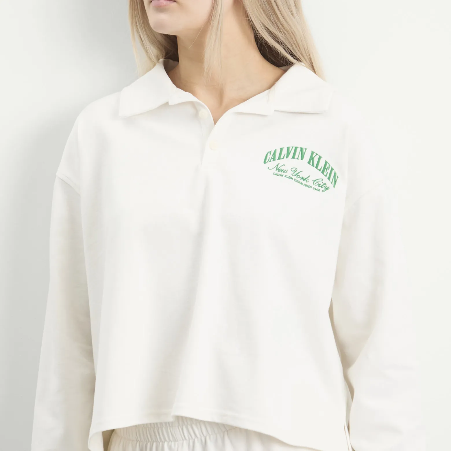 Calvin Klein Logo Cotton Jersey Polo
