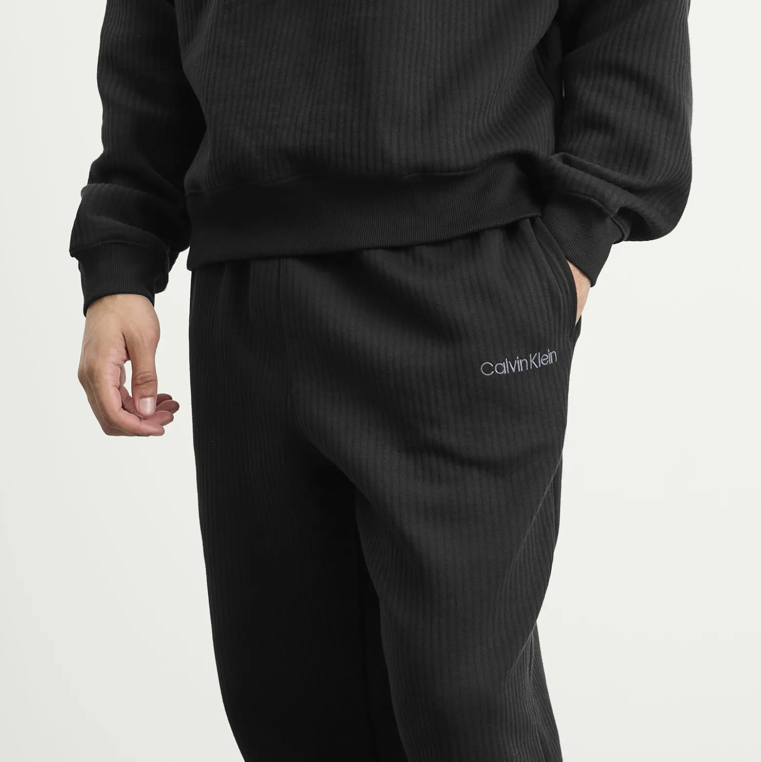 Calvin Klein Modern Terry Quilted Jogger