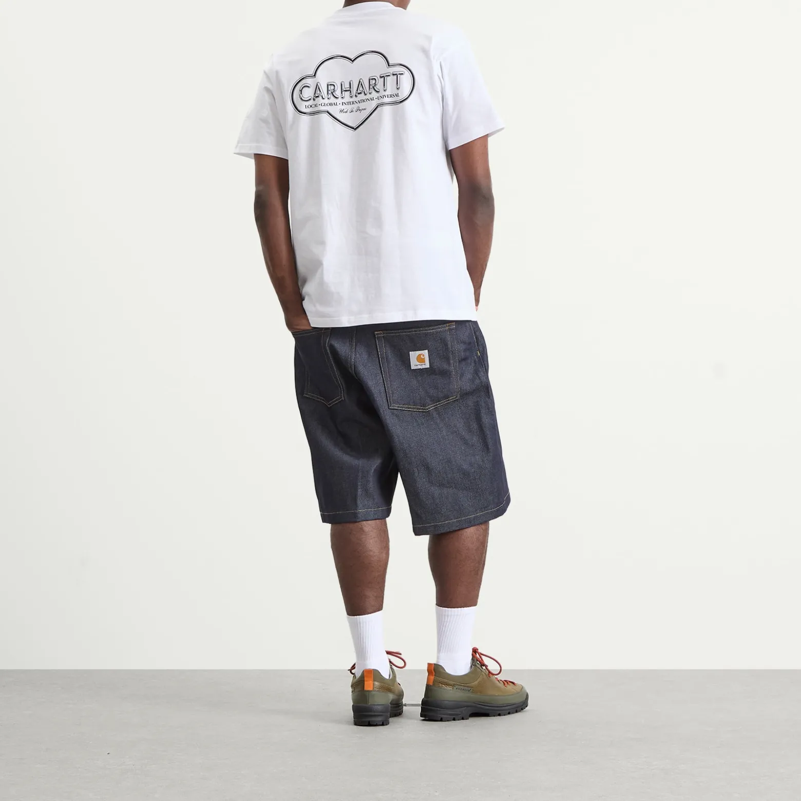 Carhartt WIP Brandon Loose Denim Shorts