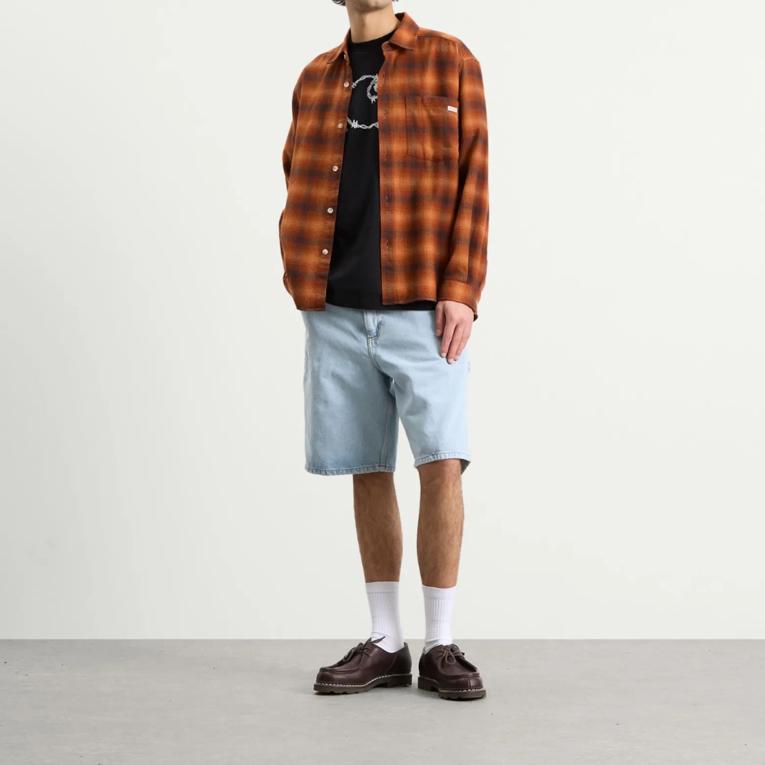 Carhartt WIP Denim Single Knee Shorts