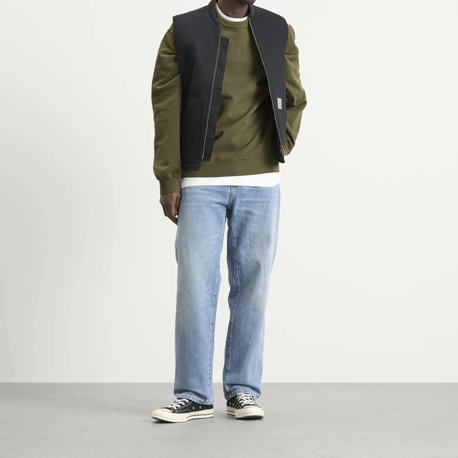 Carhartt WIP Faded Pond Corps Sweatshirt