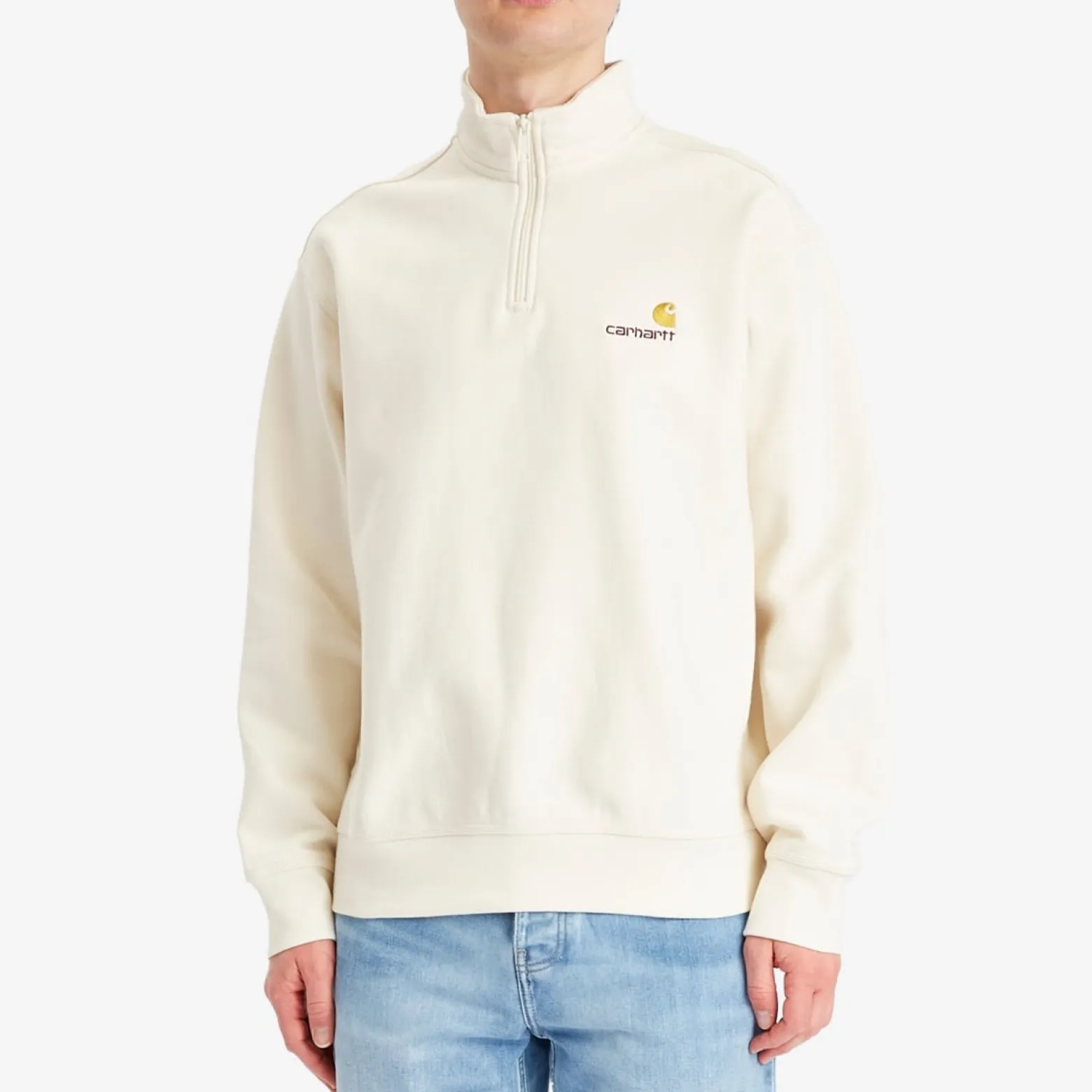 Carhartt WIP Half Zip American Script Sweat
