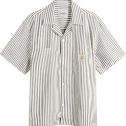 Carhartt WIP Leavel Short Sleeve Stripe Shirt