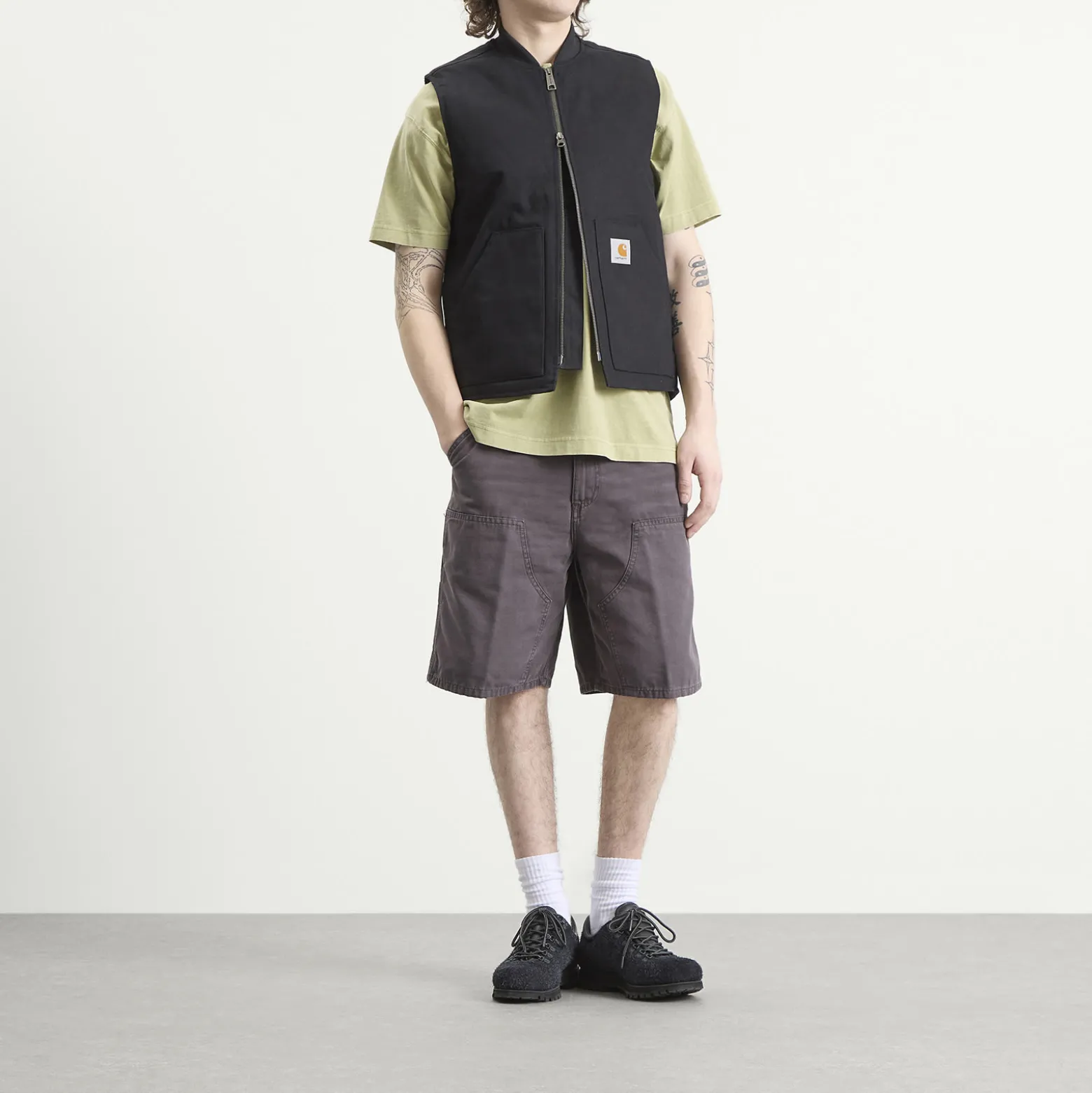 Carhartt WIP Shale Stone Canvas