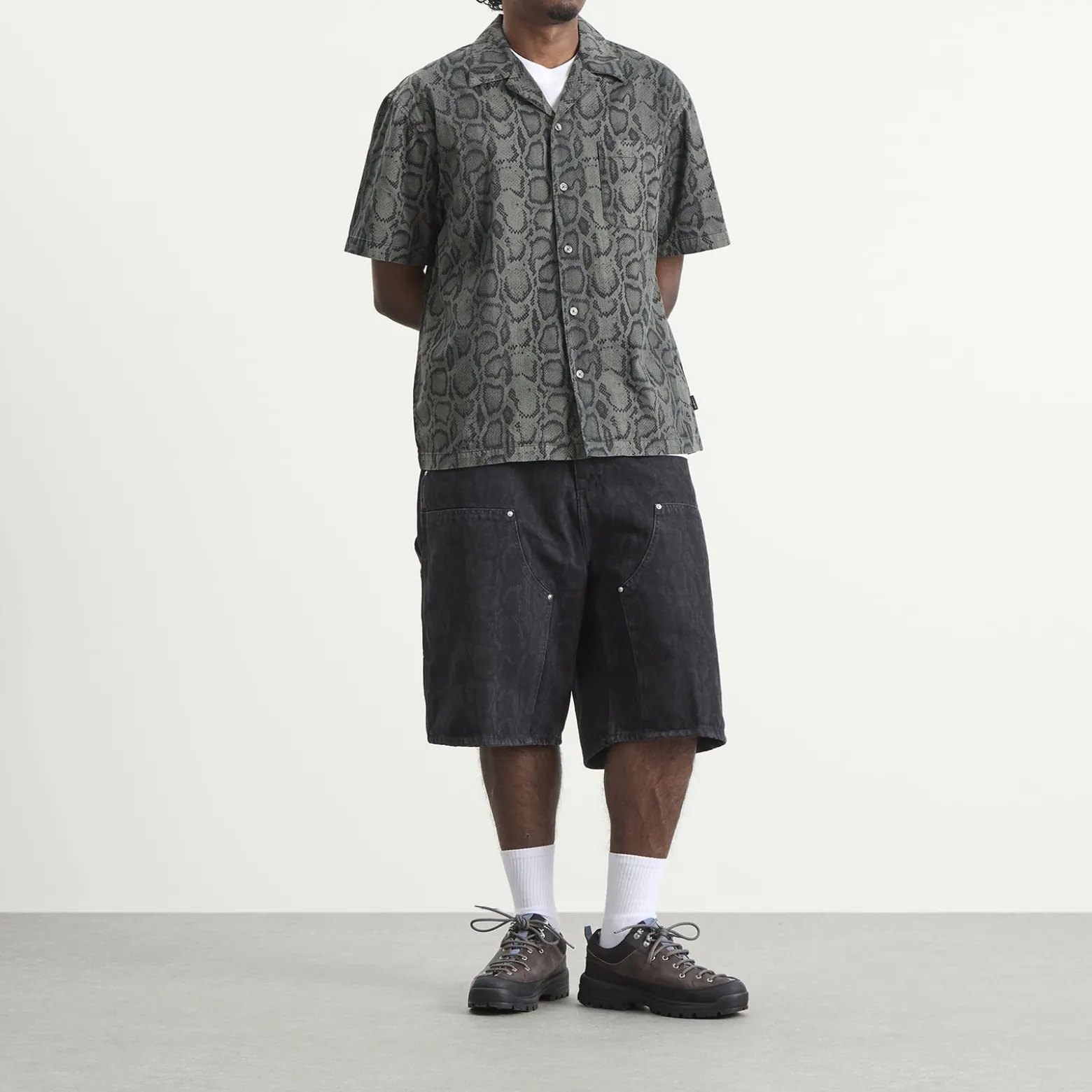 Carhartt WIP Short Sleeve Snake Camo Shirt