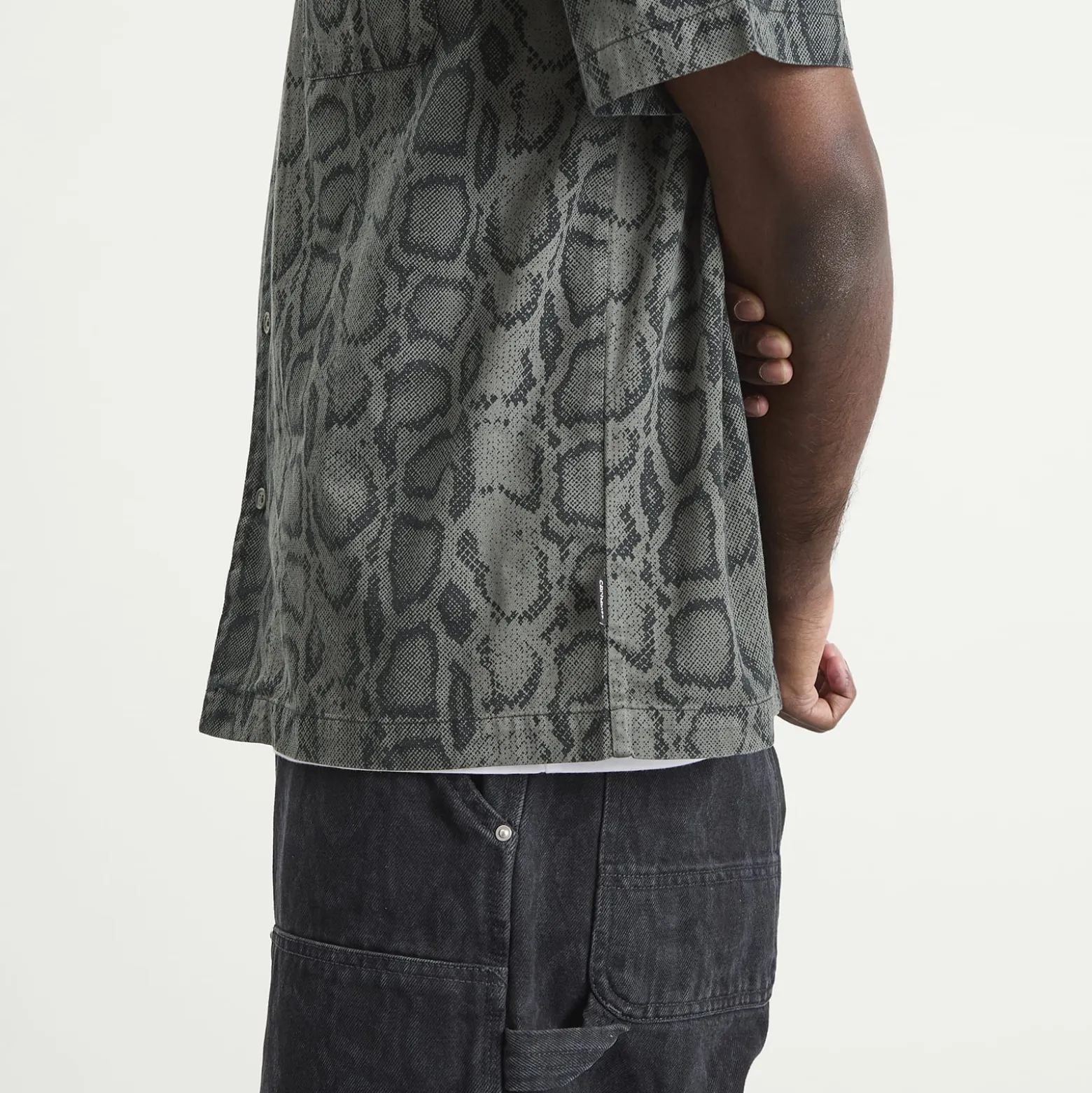 Carhartt WIP Short Sleeve Snake Camo Shirt