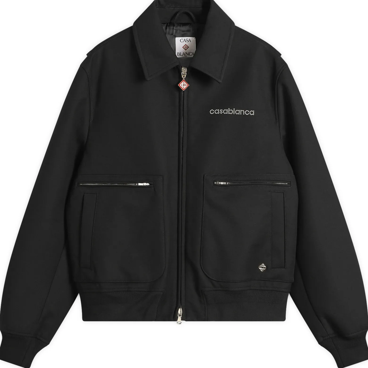 Casablanca Black Wool Blouson