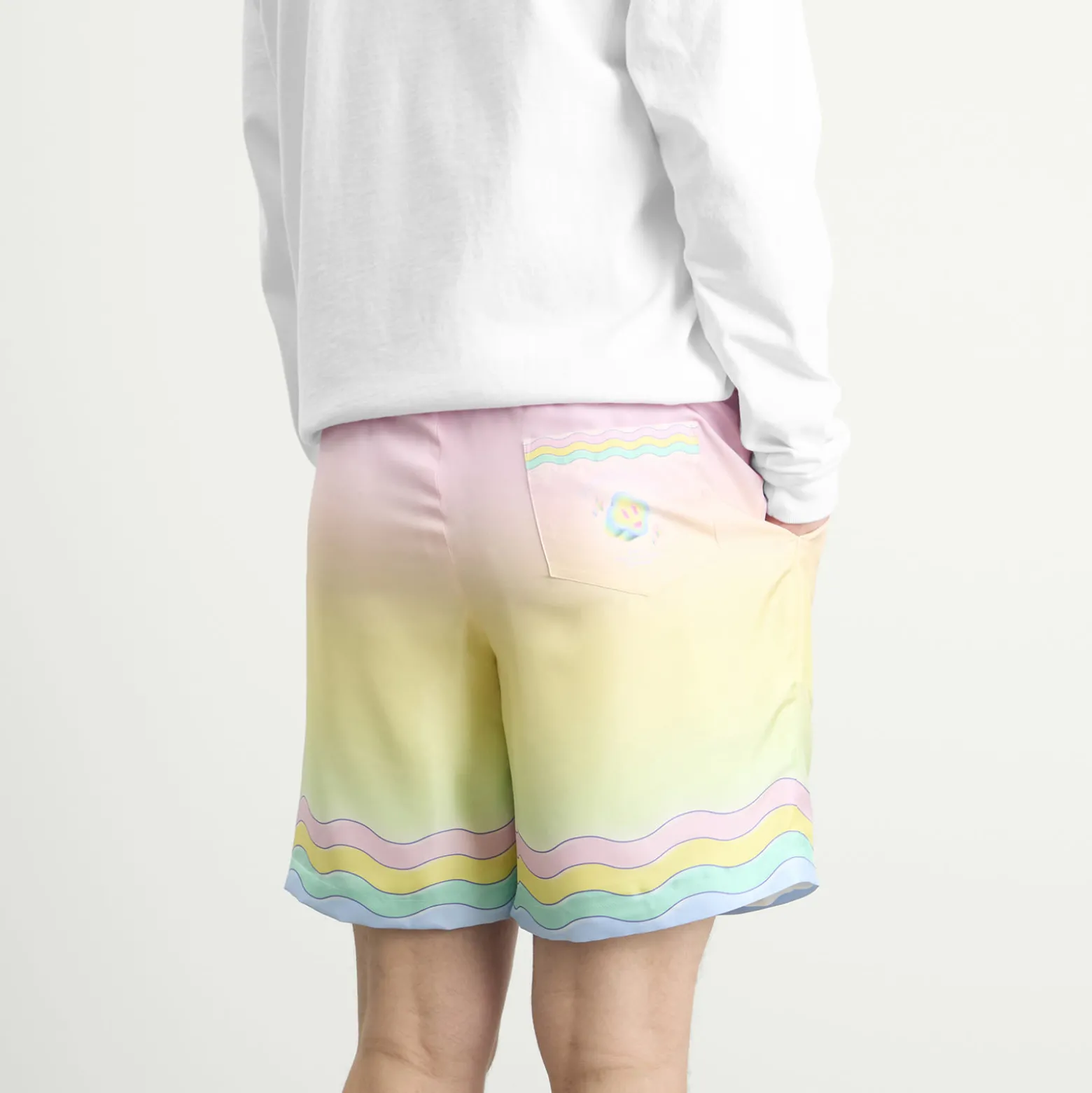 Casablanca For The Love Of Dance Silk Shorts