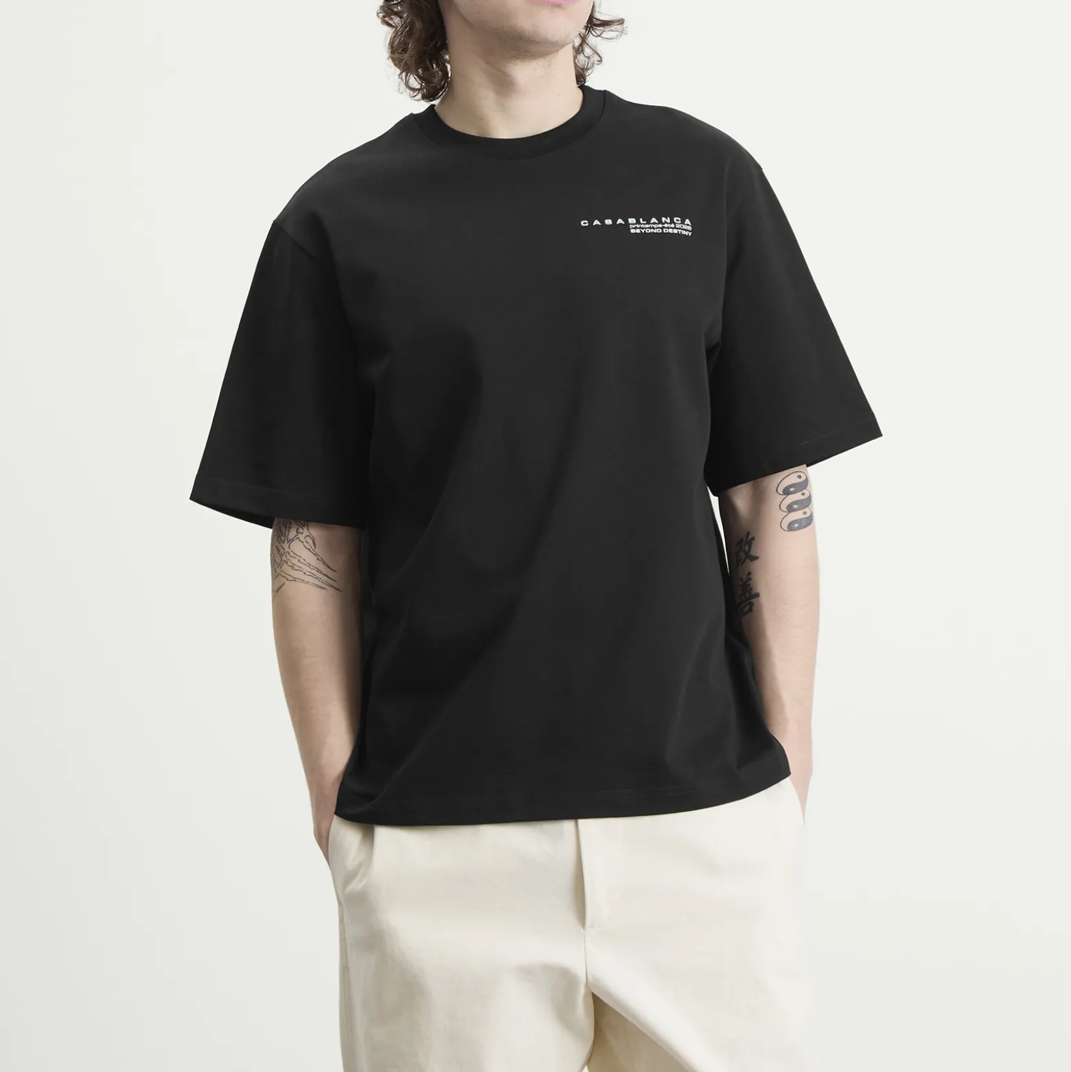Casablanca Glitch Orchid Oversized T-Shirt