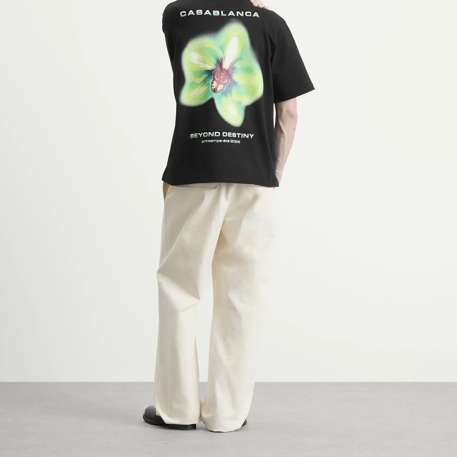 Casablanca Glitch Orchid Oversized T-Shirt