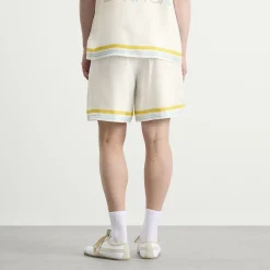 Casablanca Tennis Landscape Silk Shorts