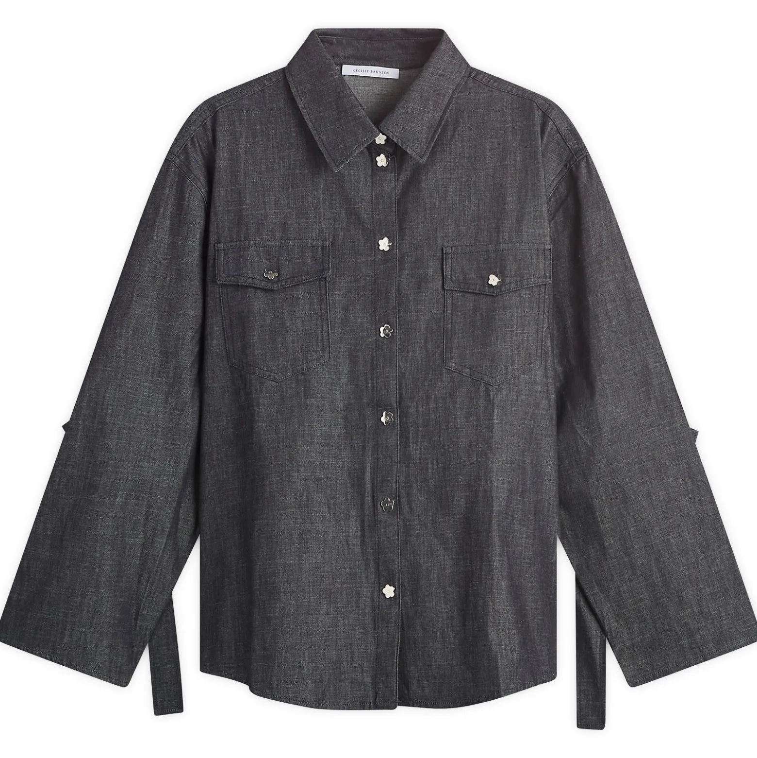 Cecilie Bahnsen Coral Denim Shirt