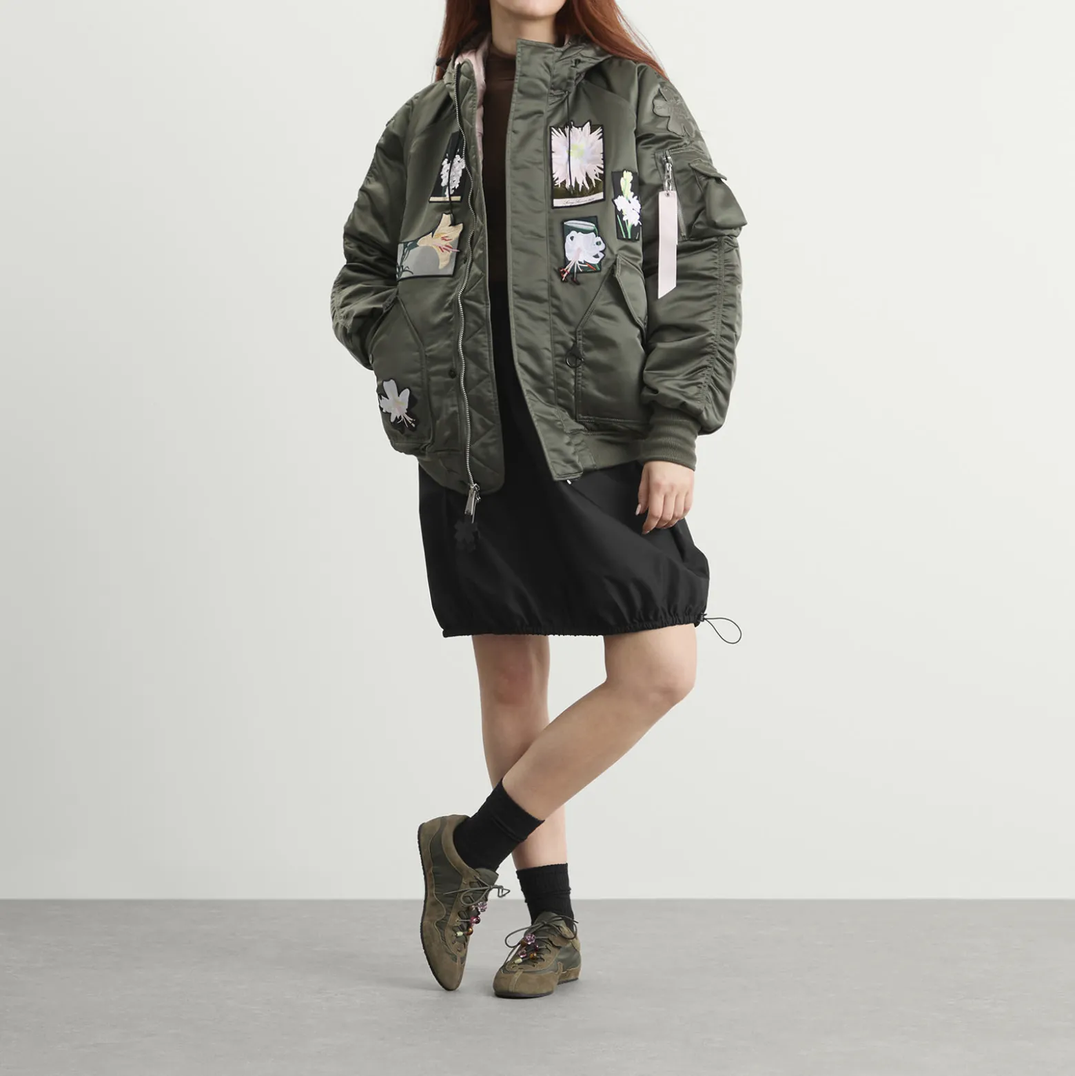 Cecilie Bahnsen x Alpha Industries N-2B Patch Jacket