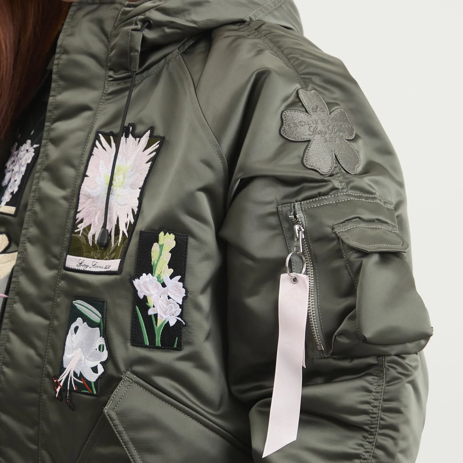Cecilie Bahnsen x Alpha Industries N-2B Patch Jacket