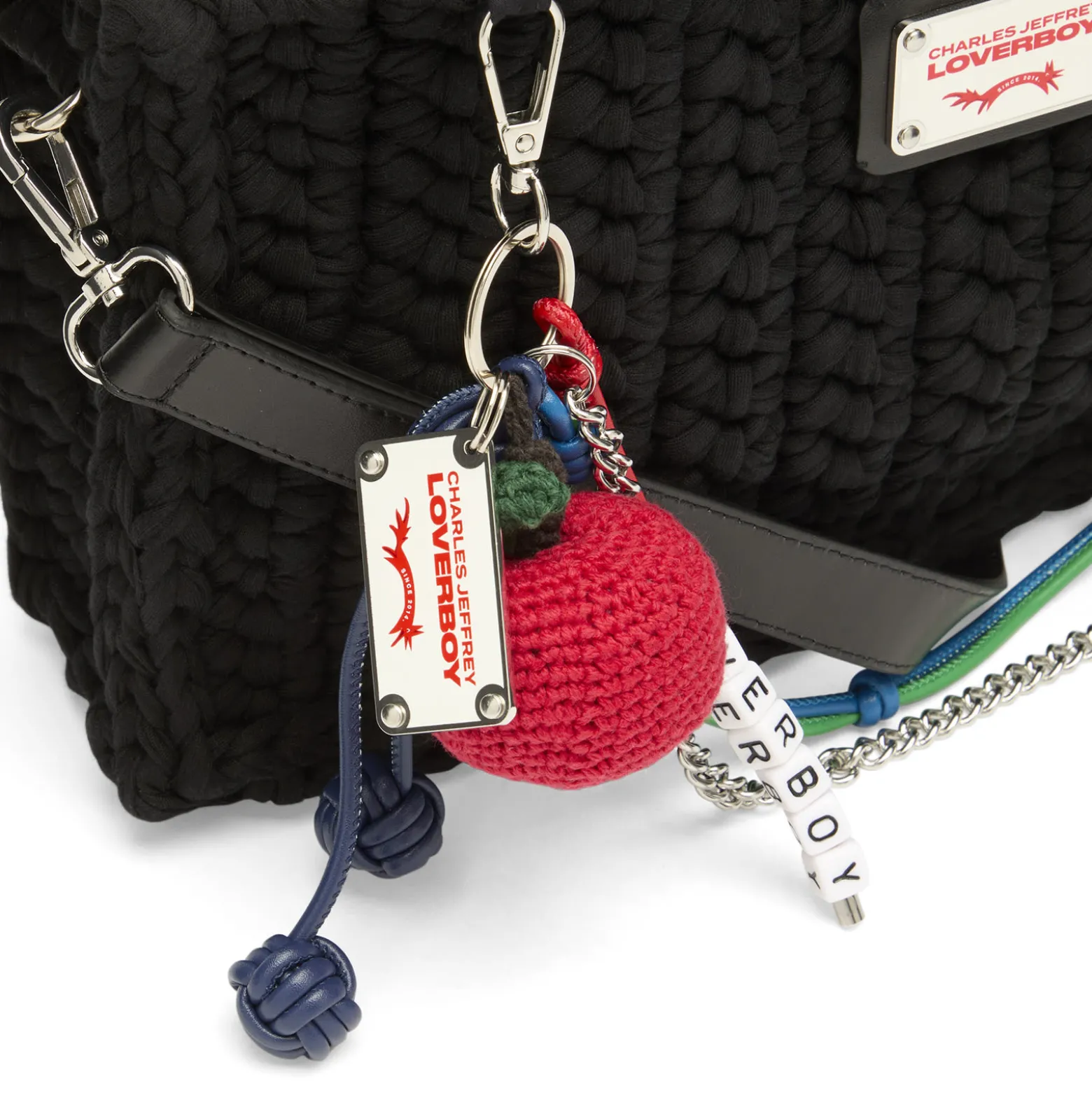 Charles Jeffrey Loverboy Apple Charm Bucket Bag