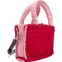 Charles Jeffrey Loverboy Bulldog Charm Bucket Bag