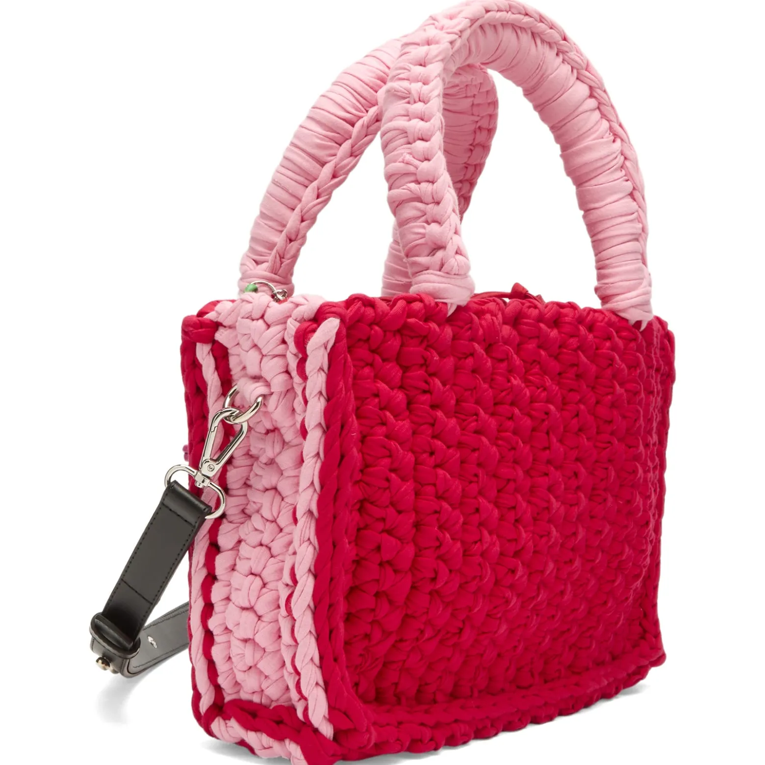 Charles Jeffrey Loverboy Bulldog Charm Bucket Bag