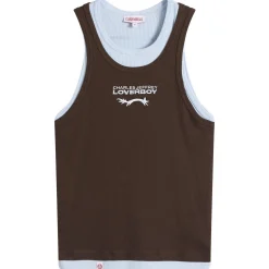 Charles Jeffrey Loverboy Double Logo Tank Top