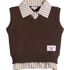 Charles Jeffrey Loverboy Smart Cropped Vest