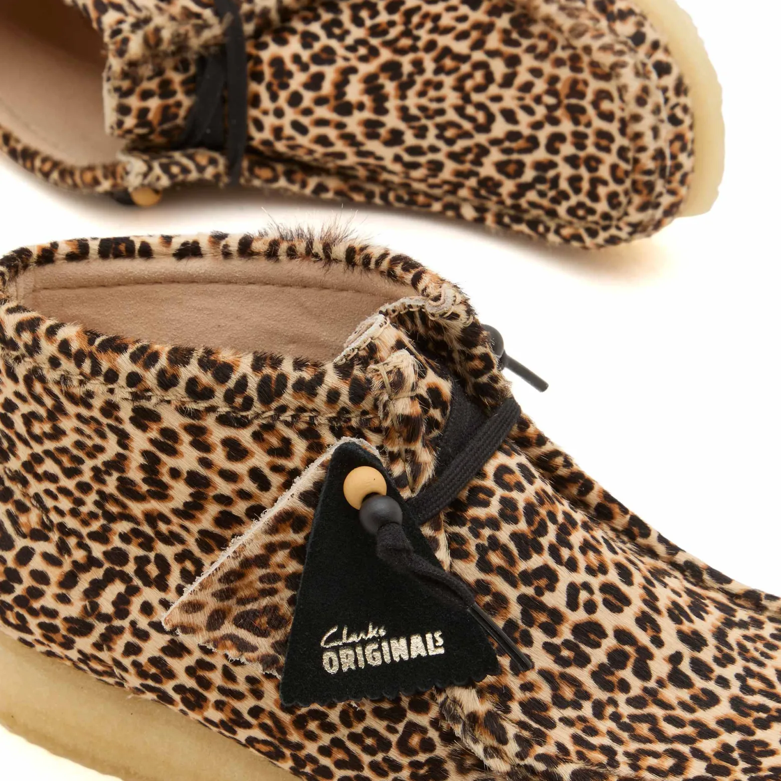 Clarks Originals Leopard Wallabee Boot