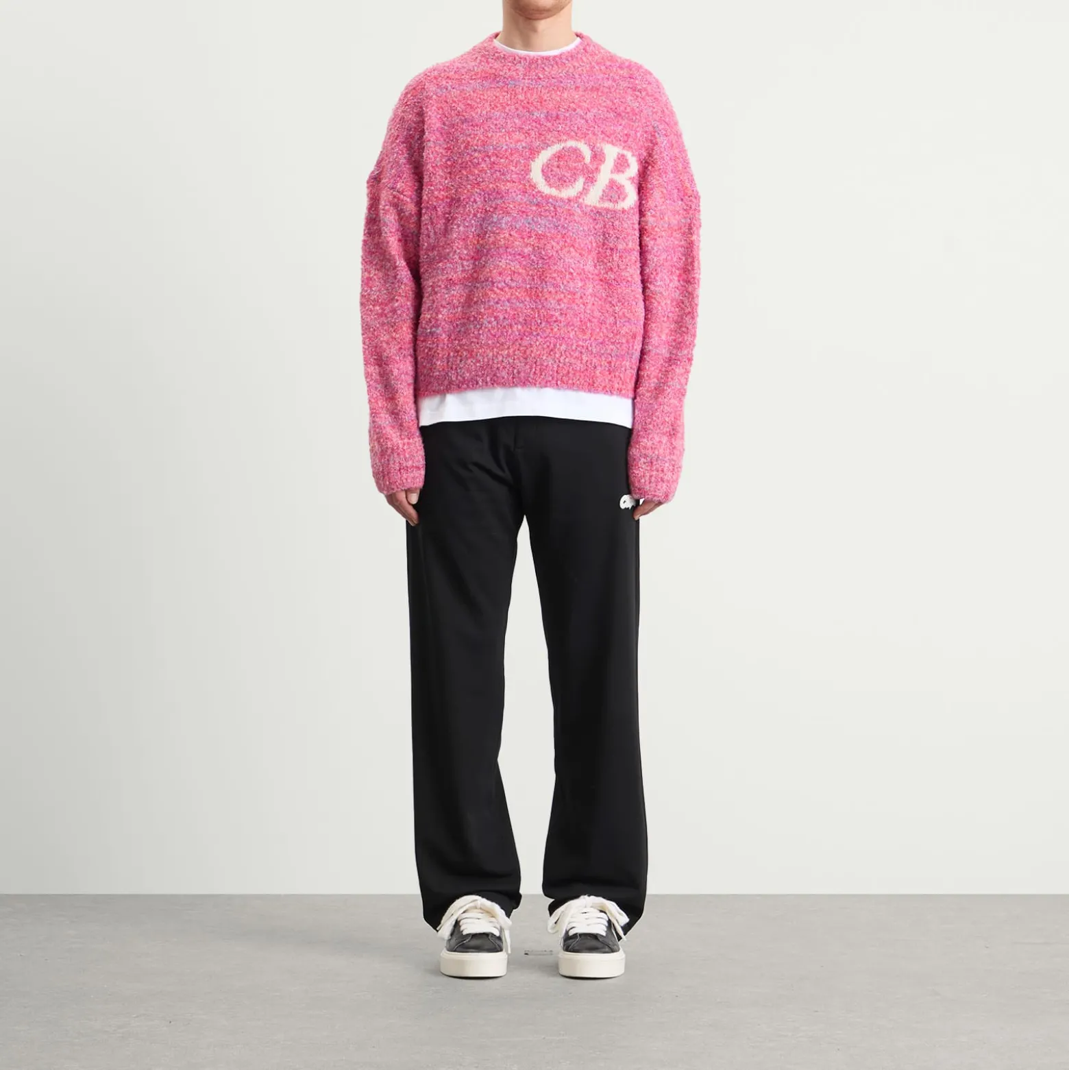 Cole Buxton Boucle Logo Sweatshirt