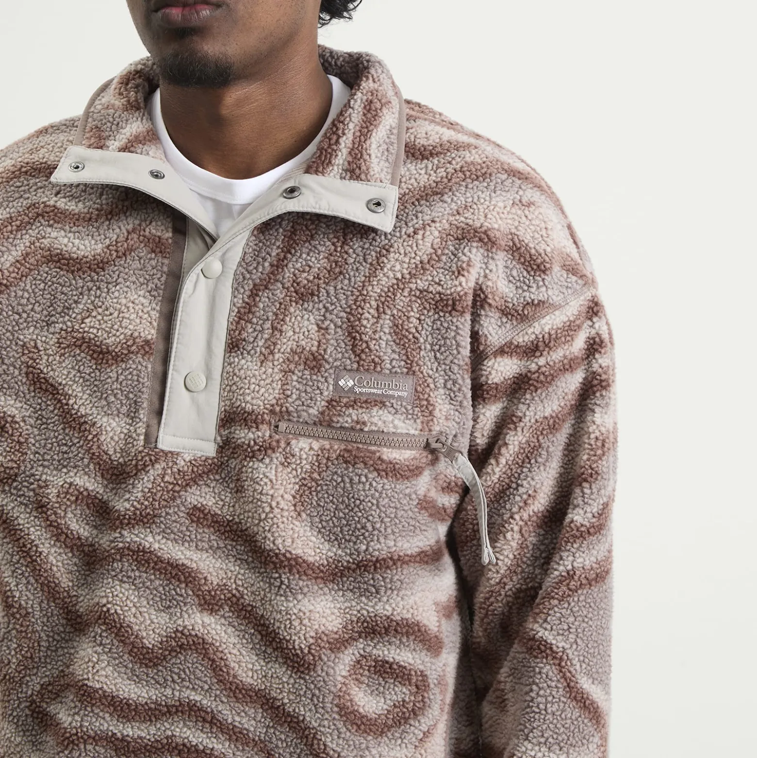 Columbia Helvetia™ II Printed Half Snap Fleece