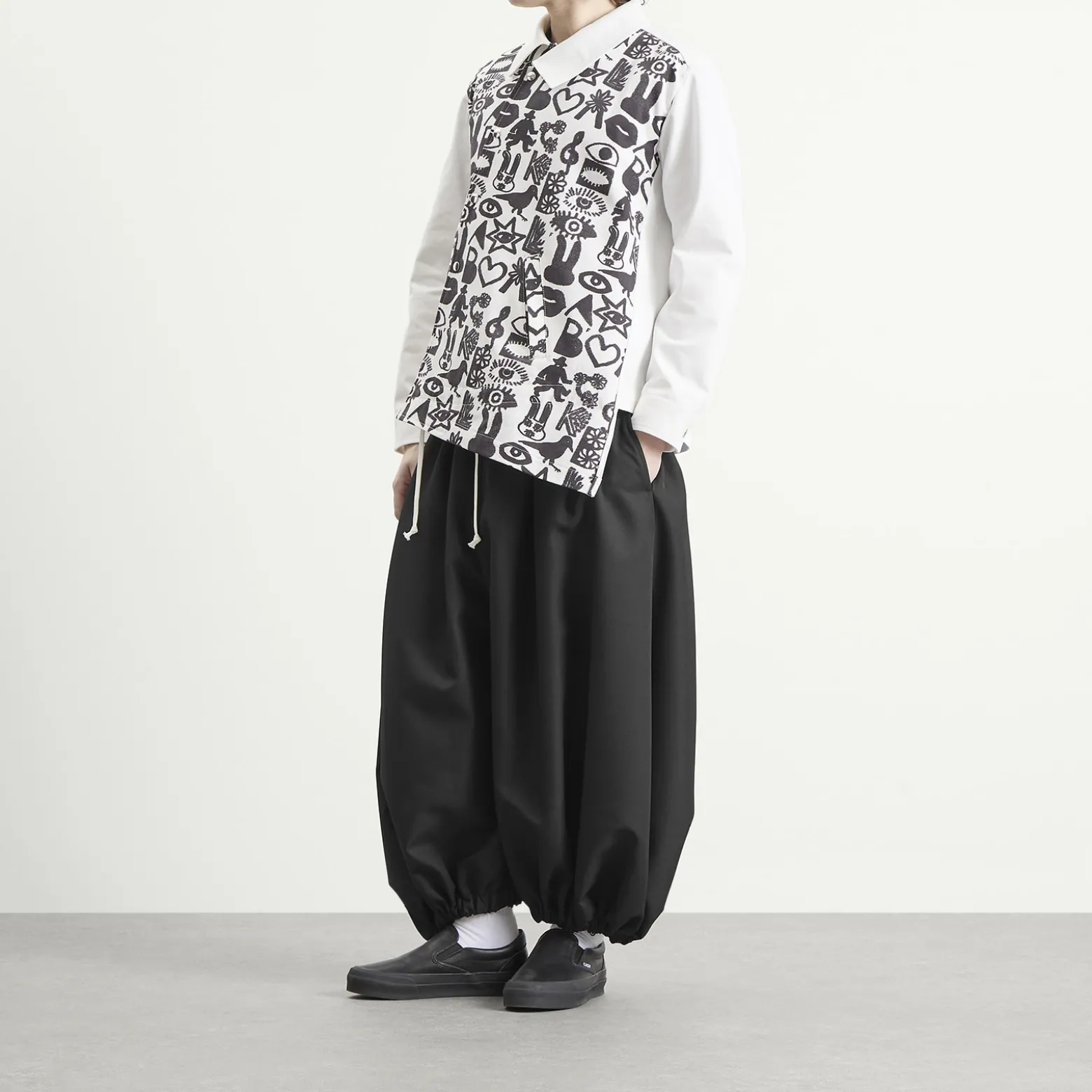 Comme des Garçons Black Balloon Fit Trousers