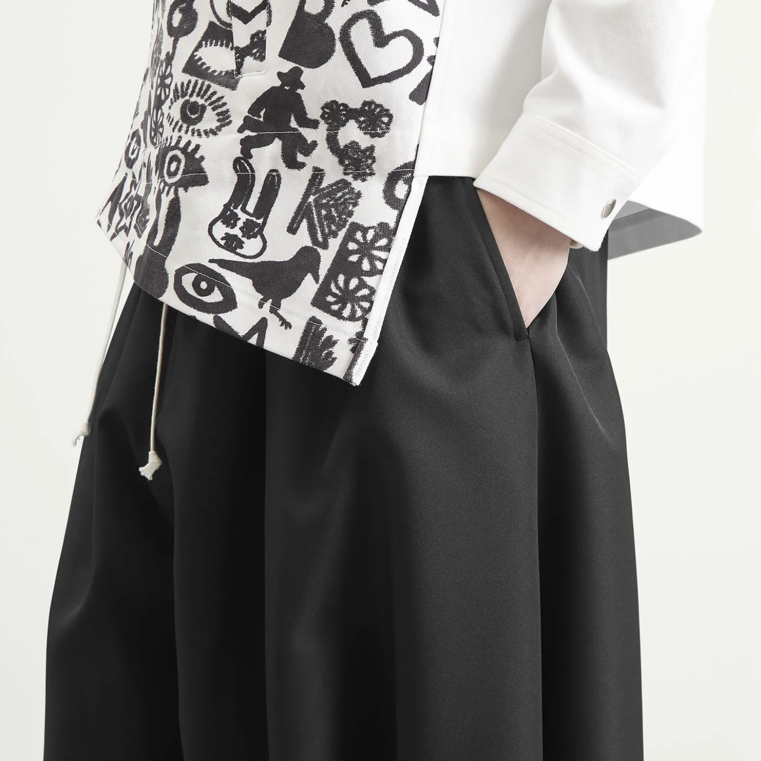 Comme des Garçons Black Balloon Fit Trousers