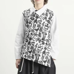 Comme des Garçons Black Cotton Jacket