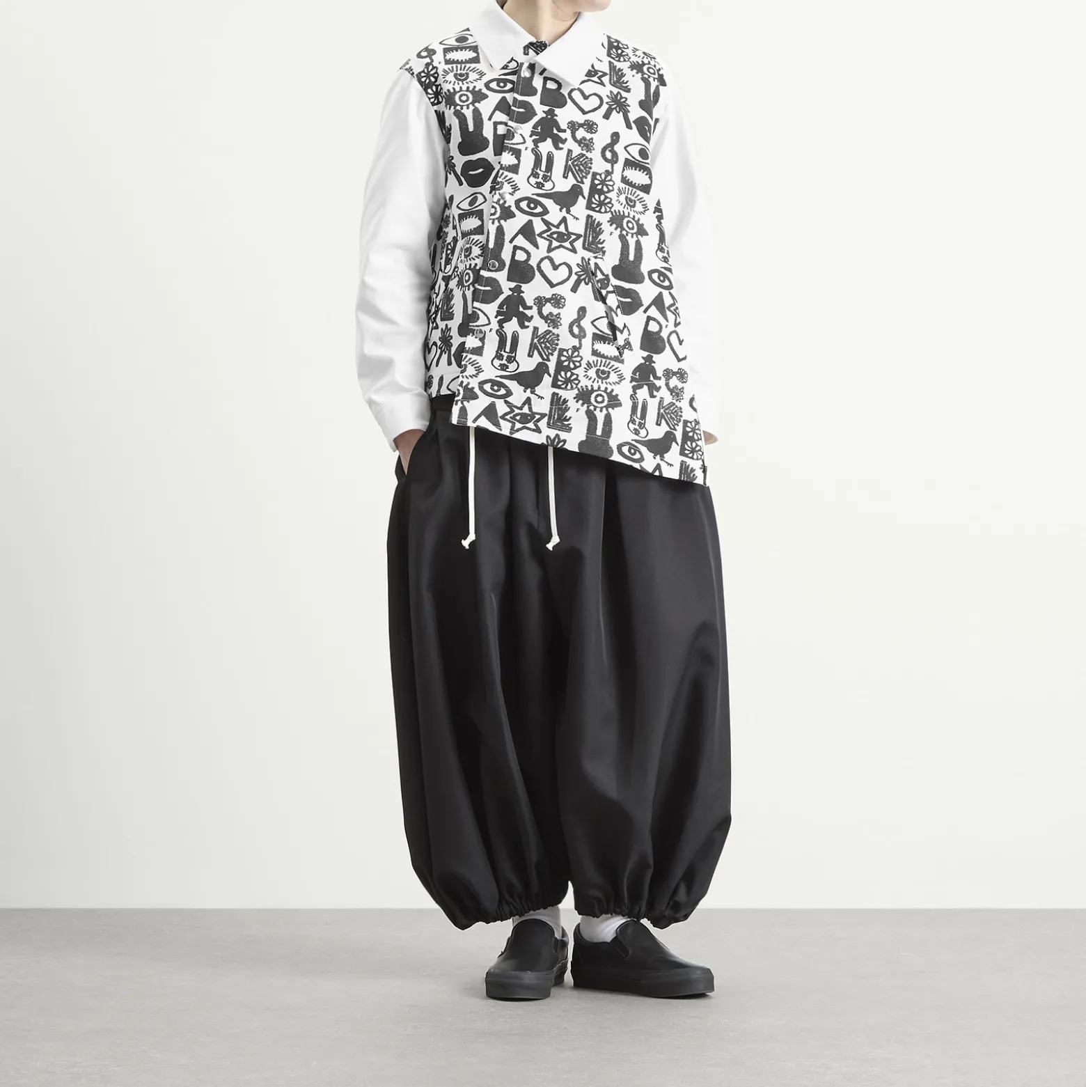 Comme des Garçons Black Cotton Jacket
