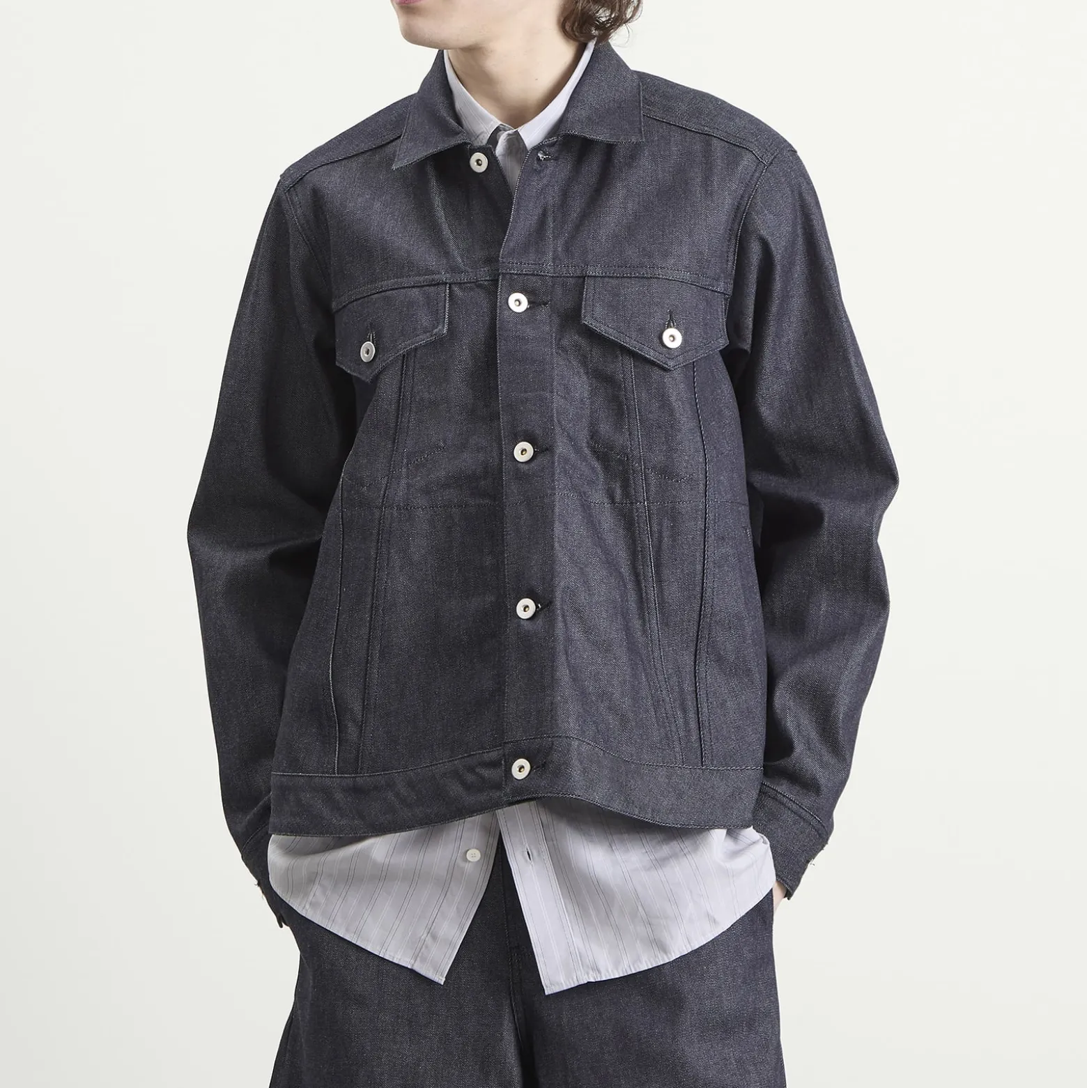 Comme des Garçons Black Denim Jacket