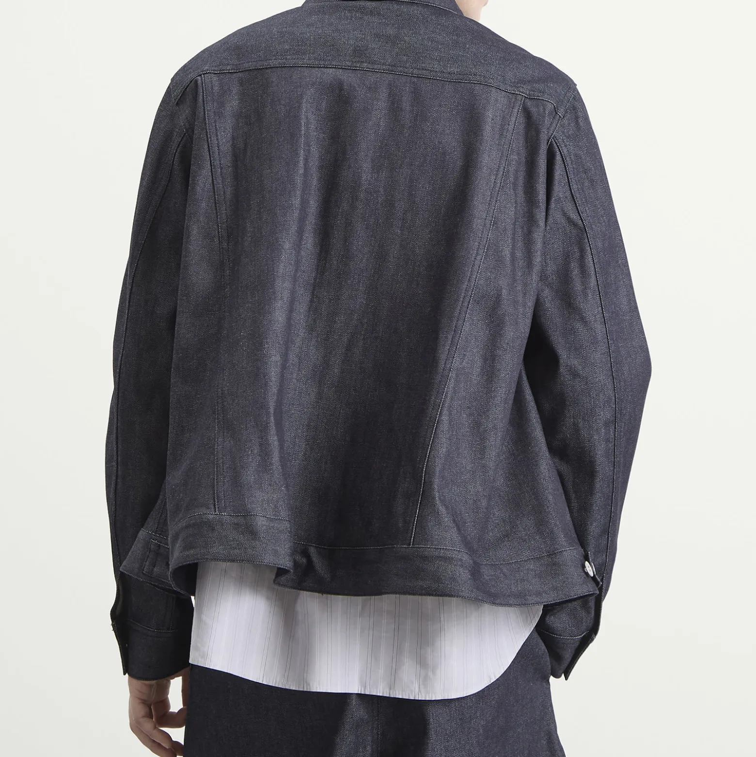 Comme des Garçons Black Denim Jacket