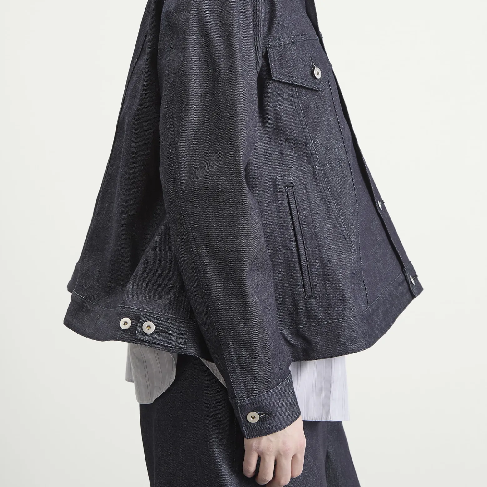 Comme des Garçons Black Denim Jacket