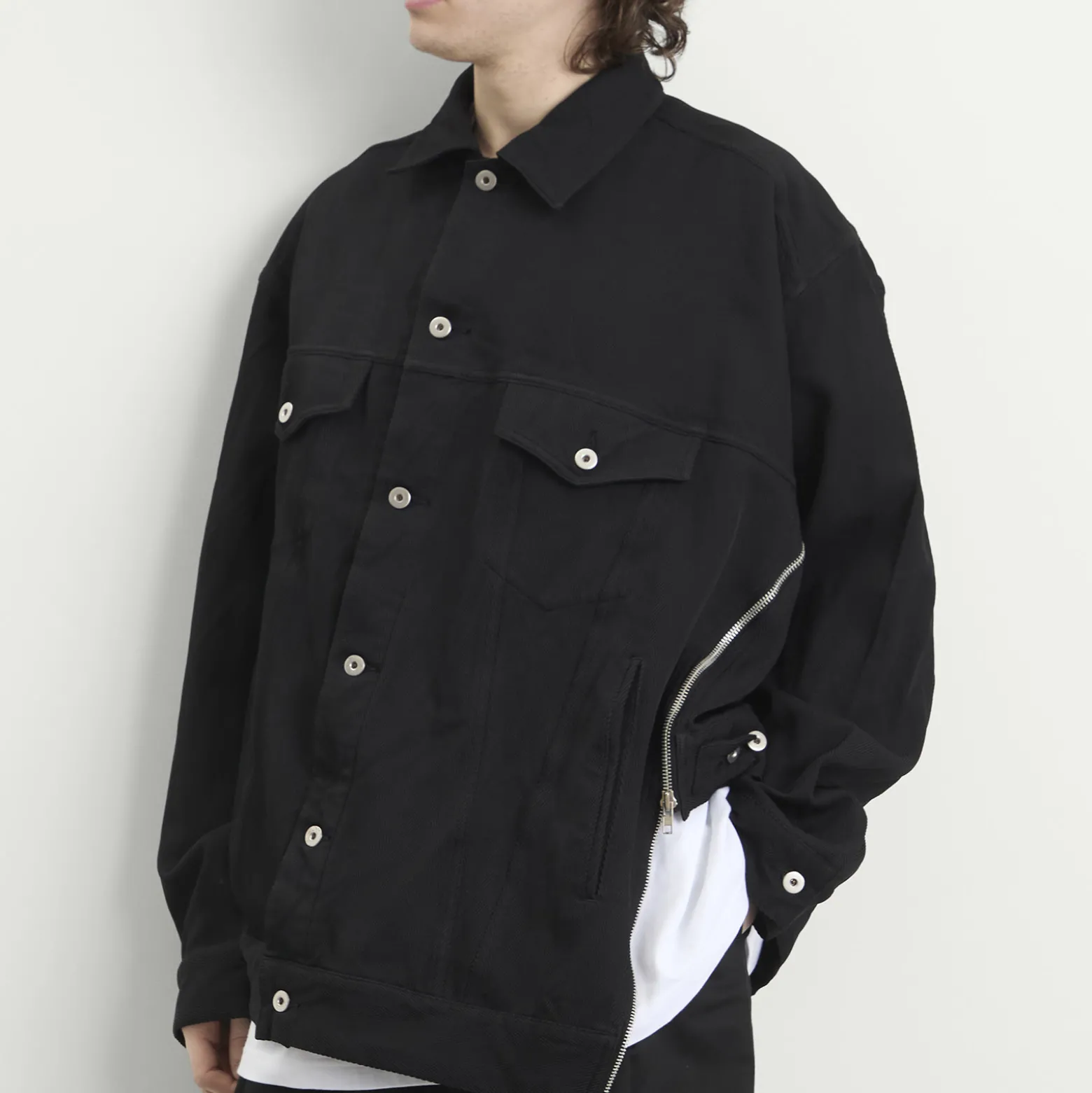 Comme des Garçons Black Denim Jacket