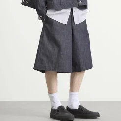 Comme des Garçons Black Denim Shorts
