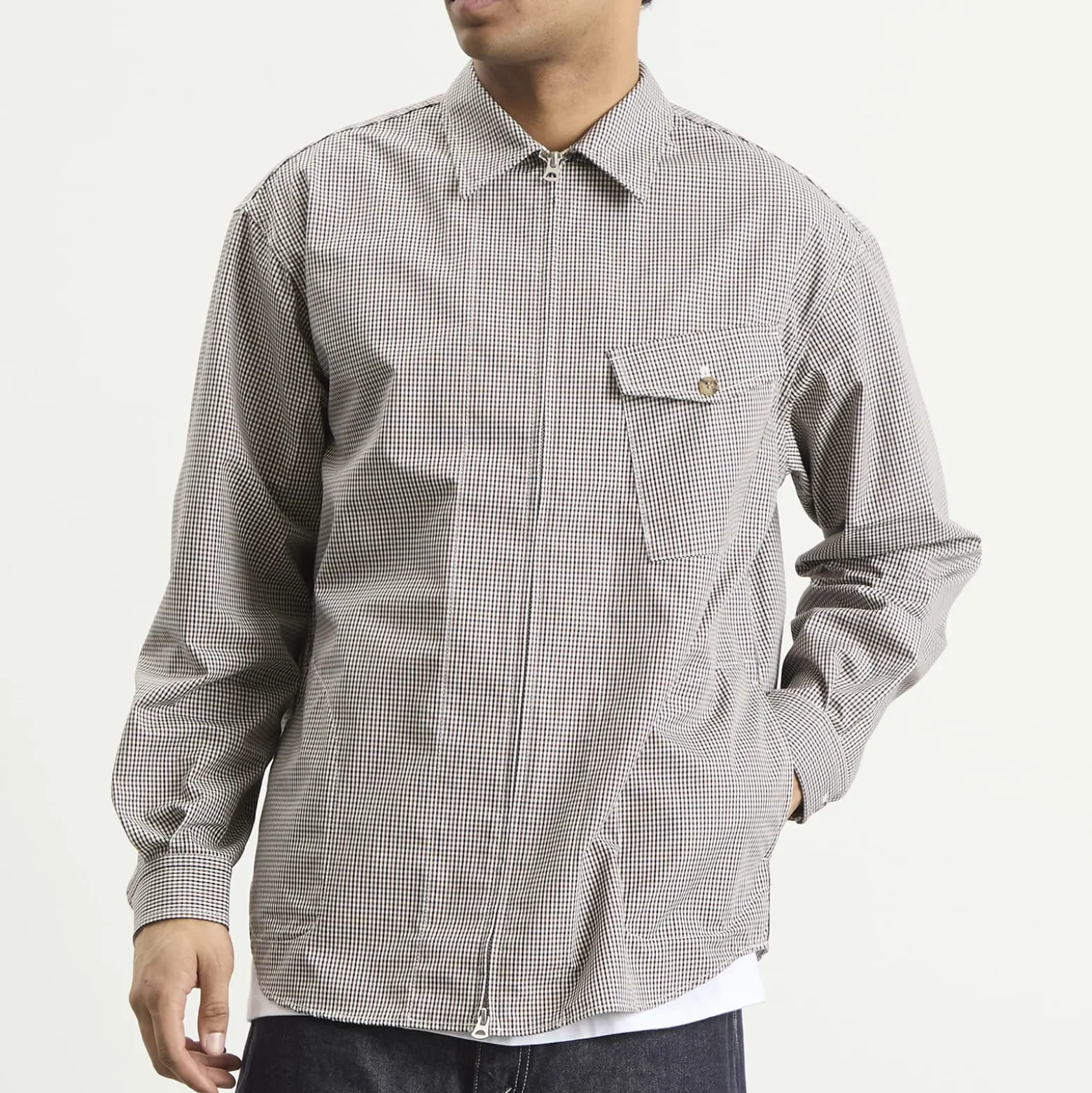 Comme des Garçons Homme Check Triple Layers Shirt