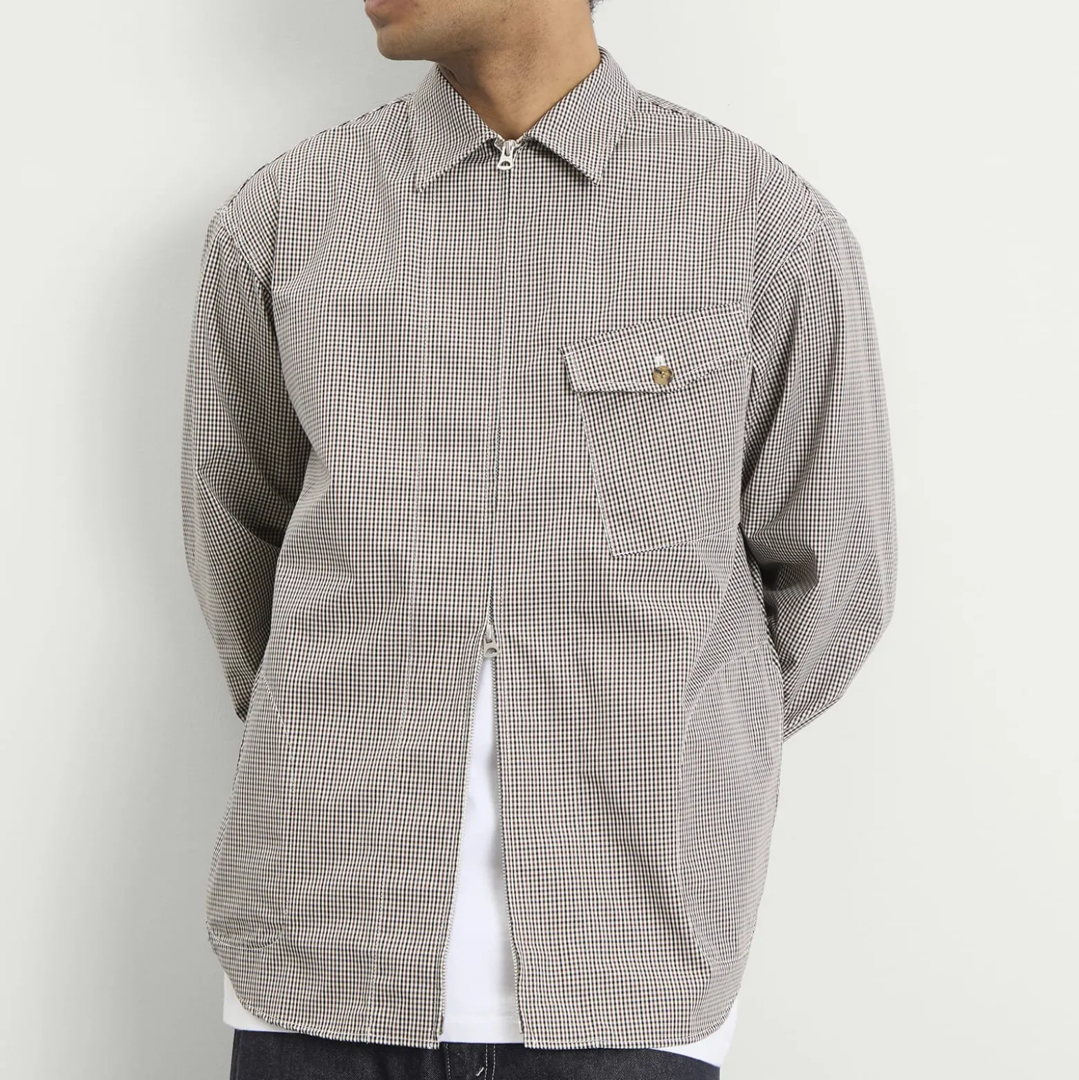 Comme des Garçons Homme Check Triple Layers Shirt