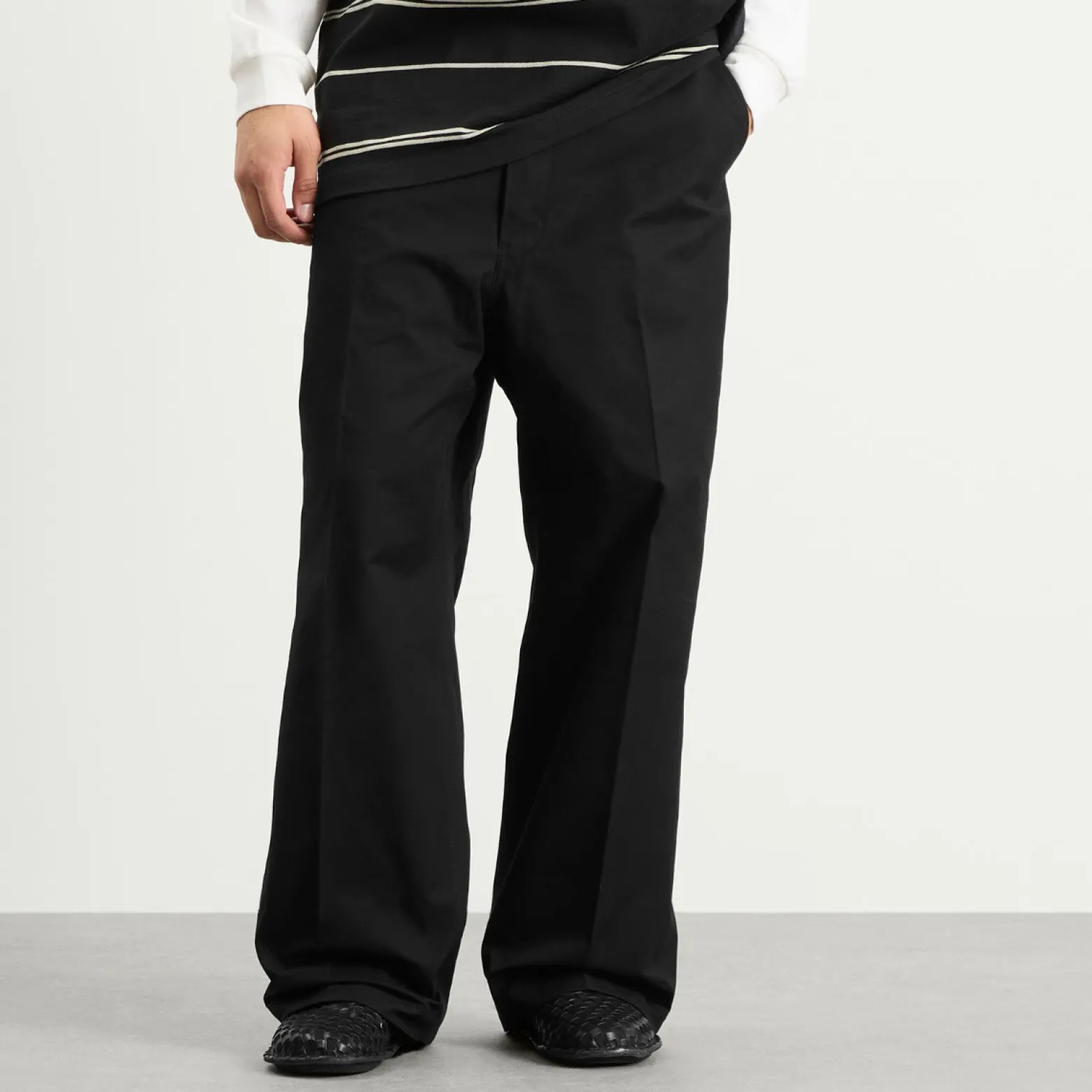 Comme des Garçons Homme Cotton Oxford Straight Trousers