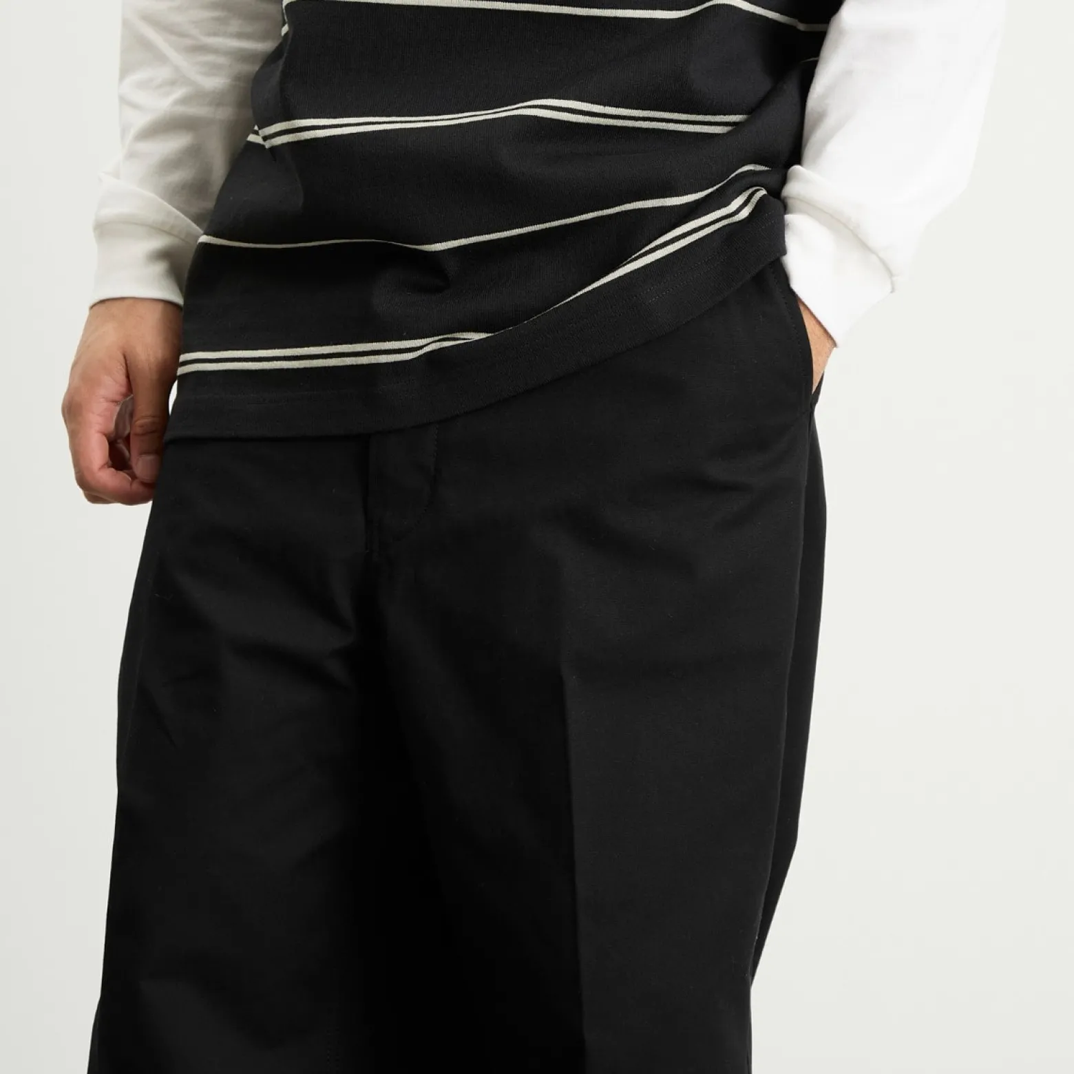 Comme des Garçons Homme Cotton Oxford Straight Trousers