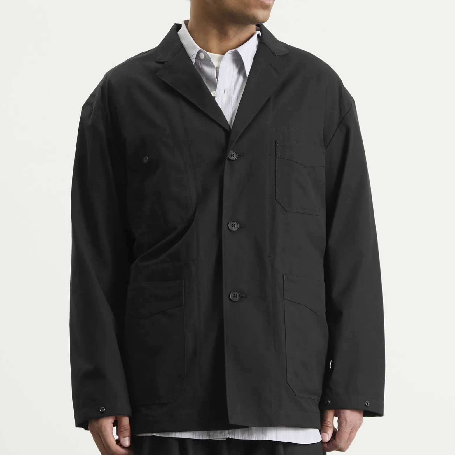 Comme des Garçons Homme Cotton Yarn Dyed Jacket