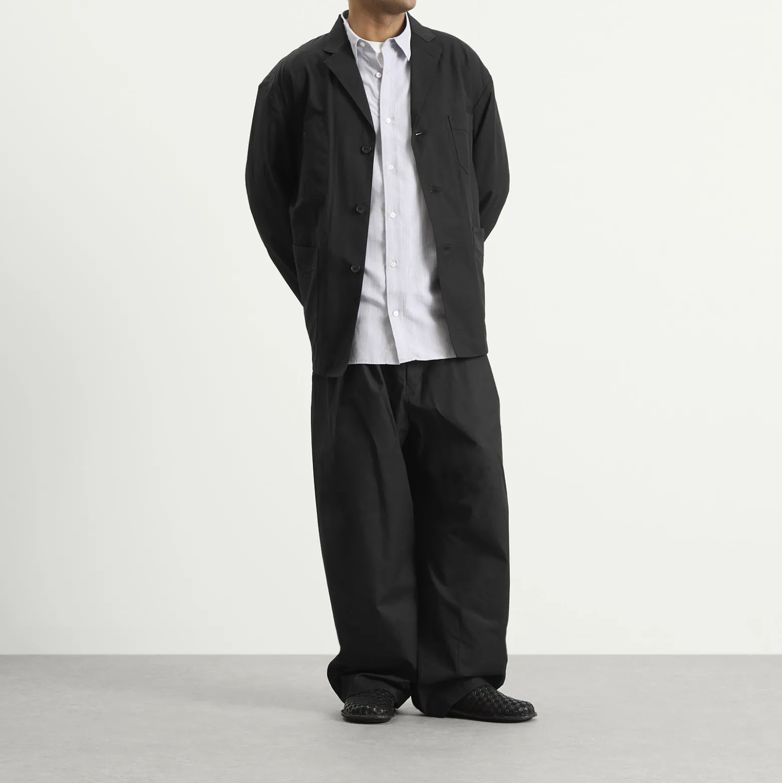 Comme des Garçons Homme Cotton Yarn Dyed Jacket