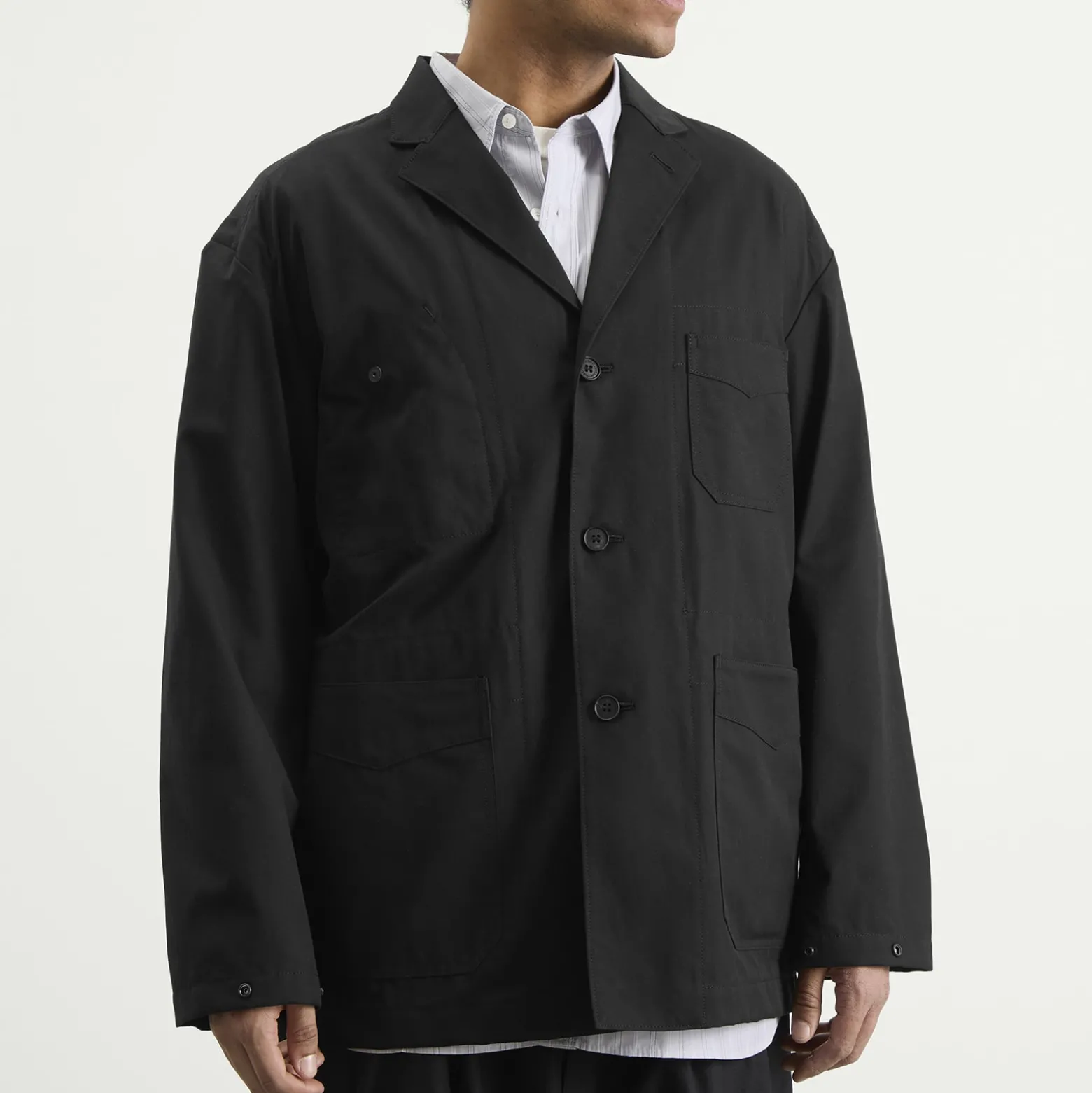 Comme des Garçons Homme Cotton Yarn Dyed Jacket