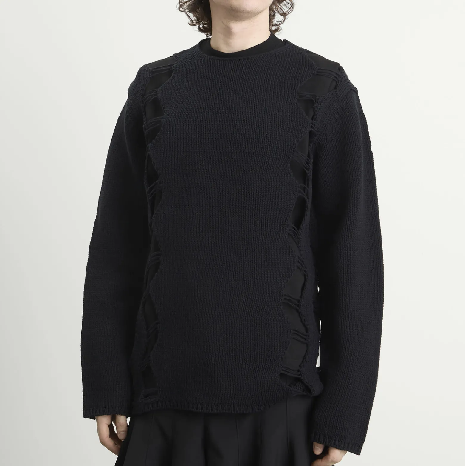 Comme des Garçons Homme Plus Lily-Yarn Long Sleeve Jersey