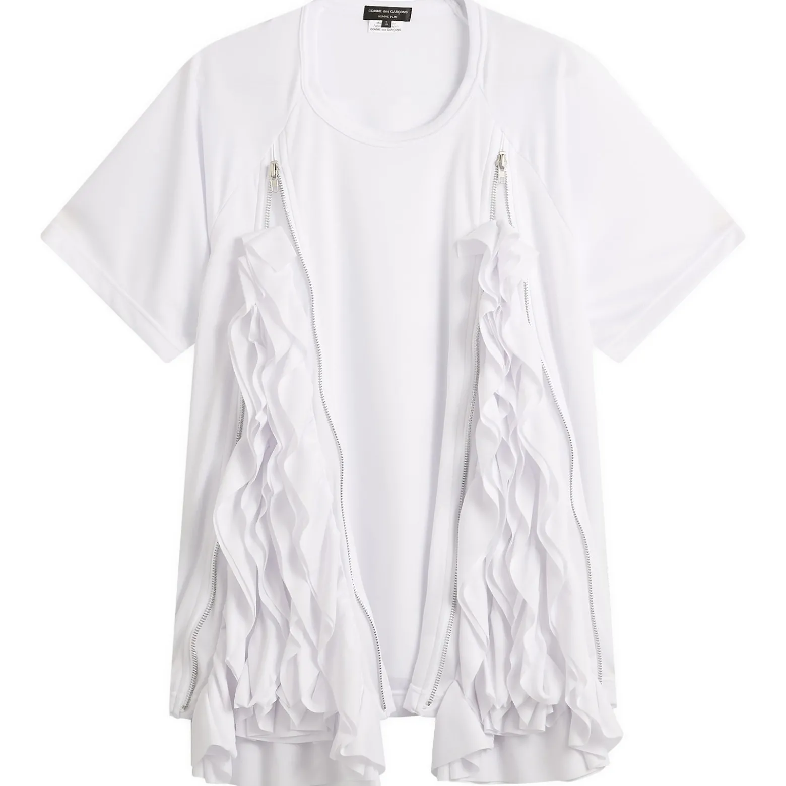 Comme des Garçons Homme Plus Mesh Detail T-Shirt