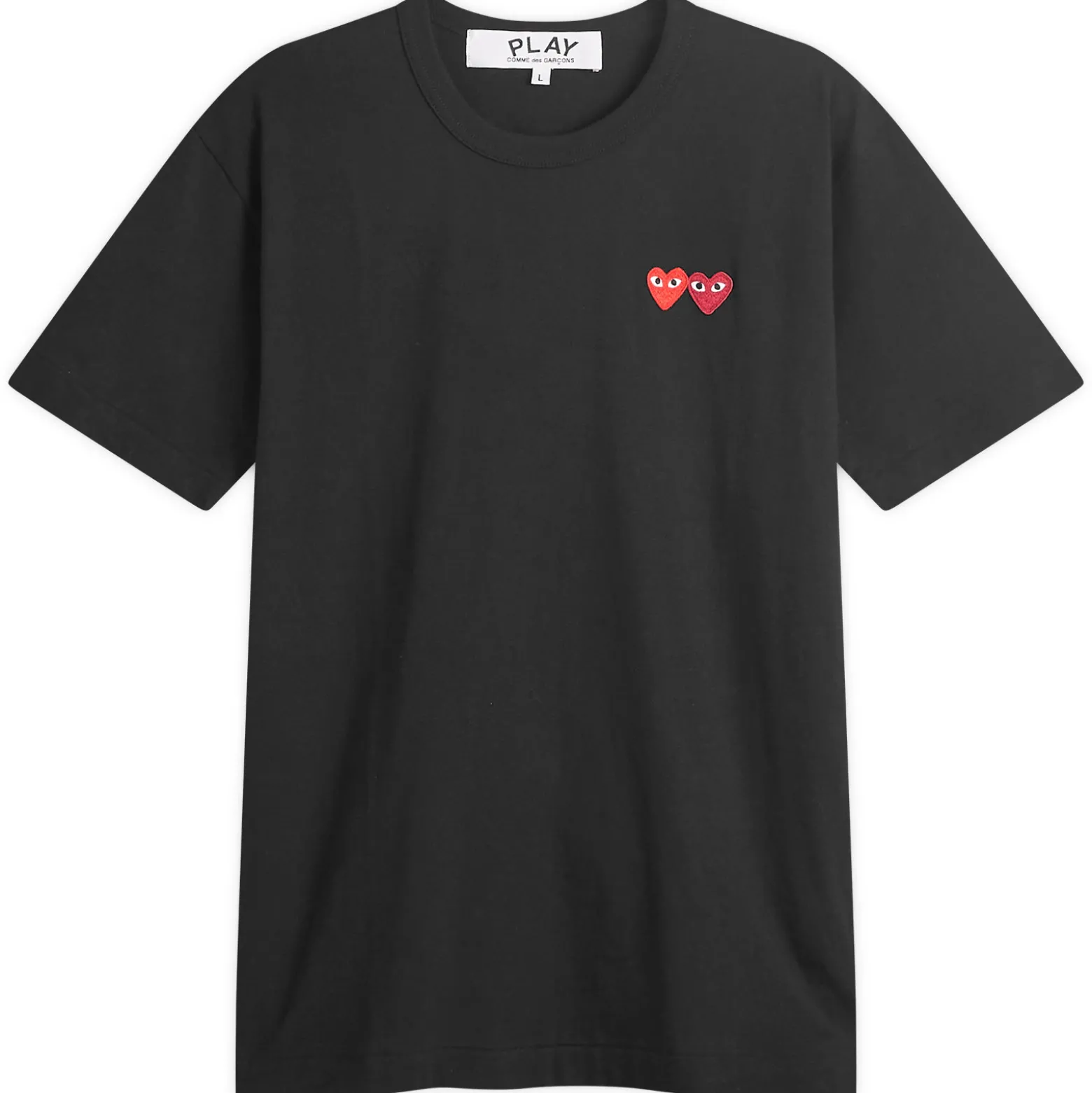 Comme des Garçons Play Double Heart T-Shirt